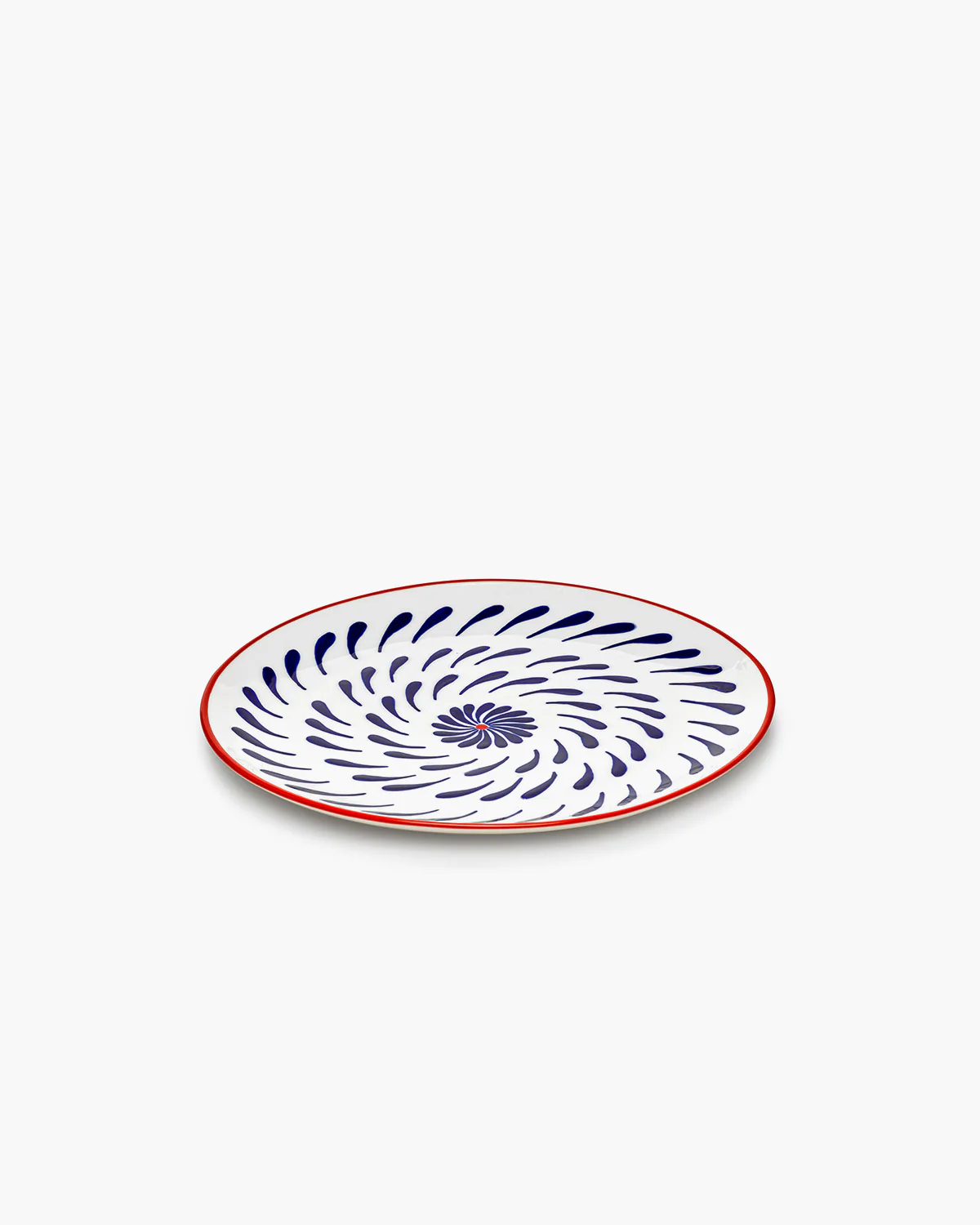 Dinner plate ass/4 red - blue Bazaar - Image 4