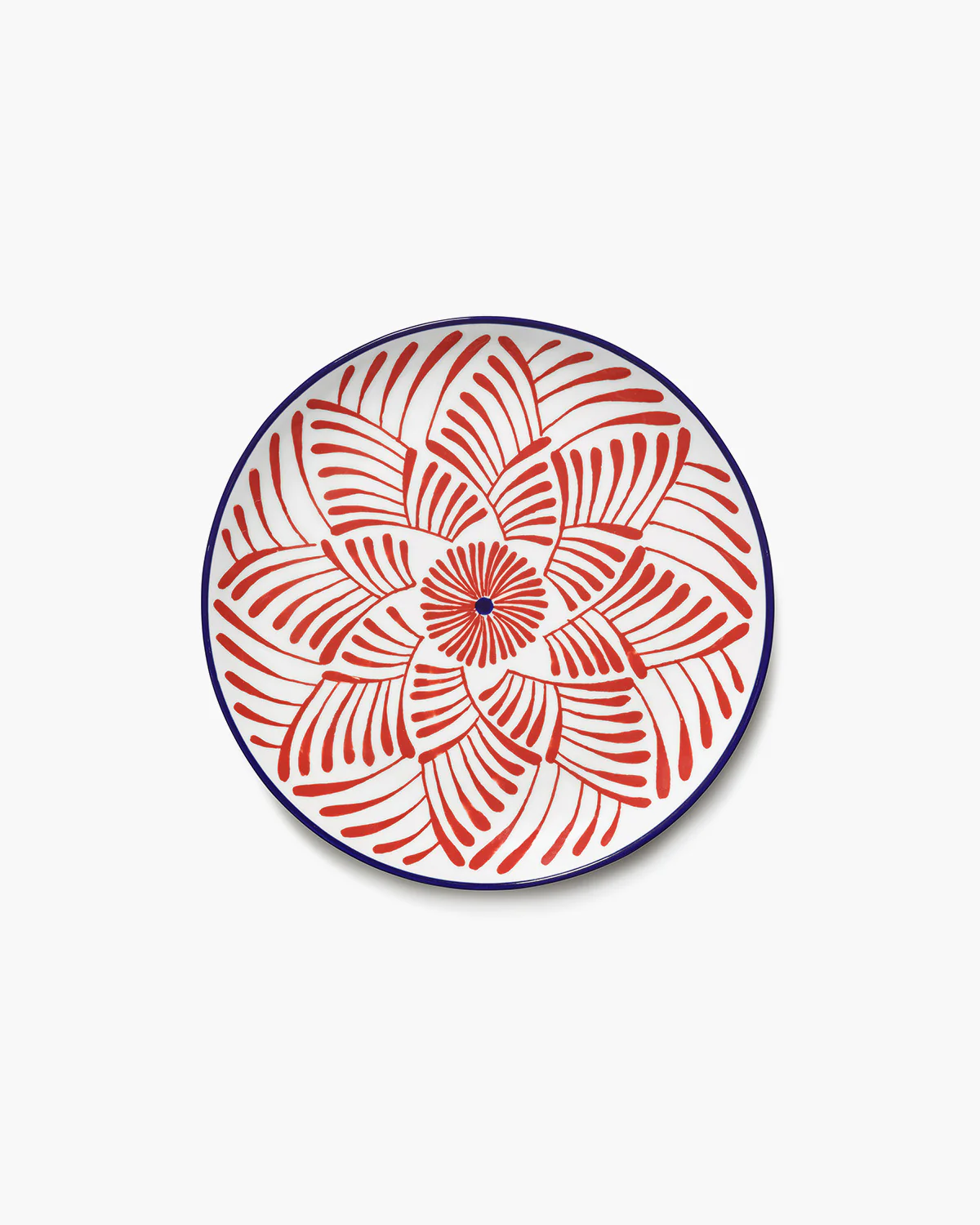 Dinner plate ass/4 red - blue Bazaar - Image 5