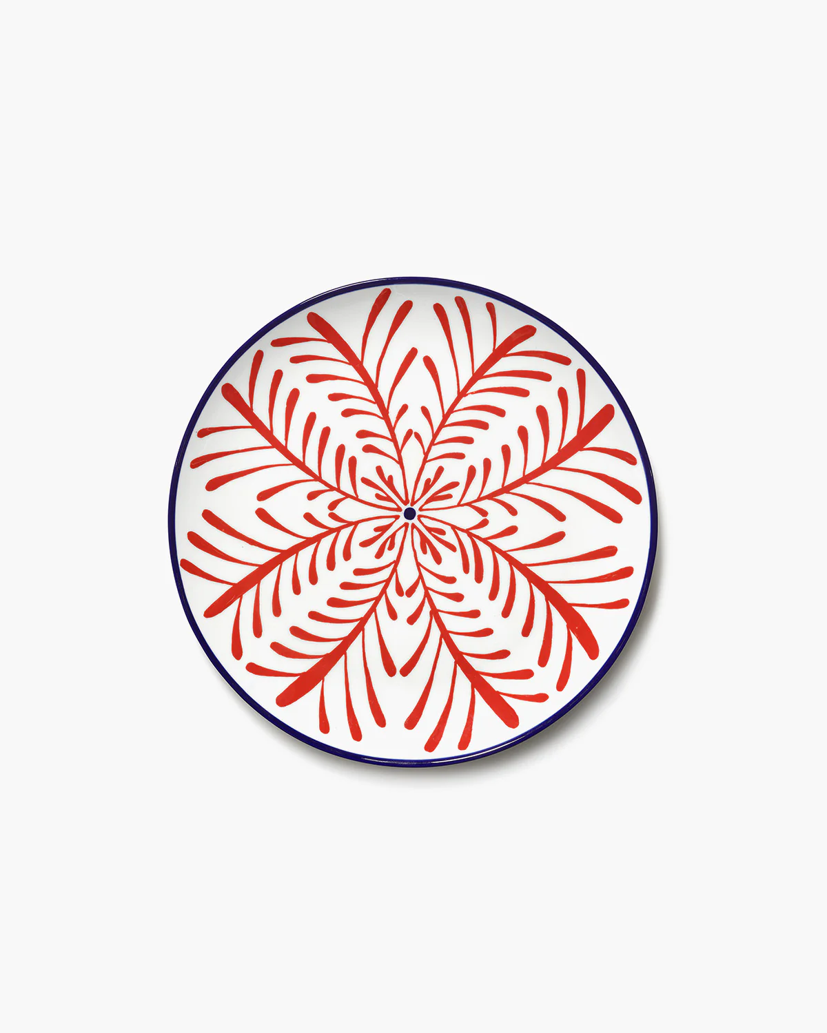 Dinner plate ass/4 red - blue Bazaar - Image 7