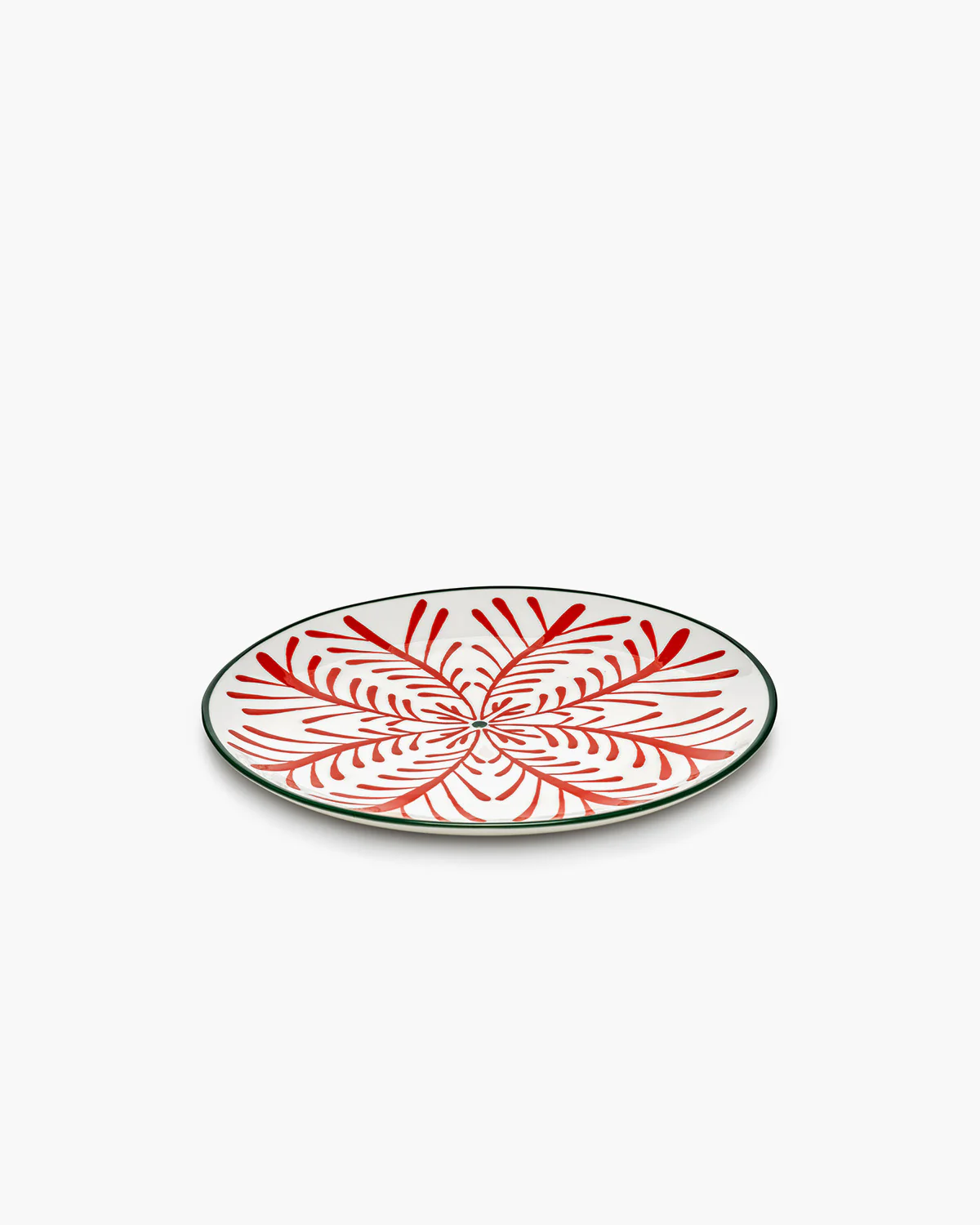 Dinner plate ass/4 red - green Bazaar - Image 3