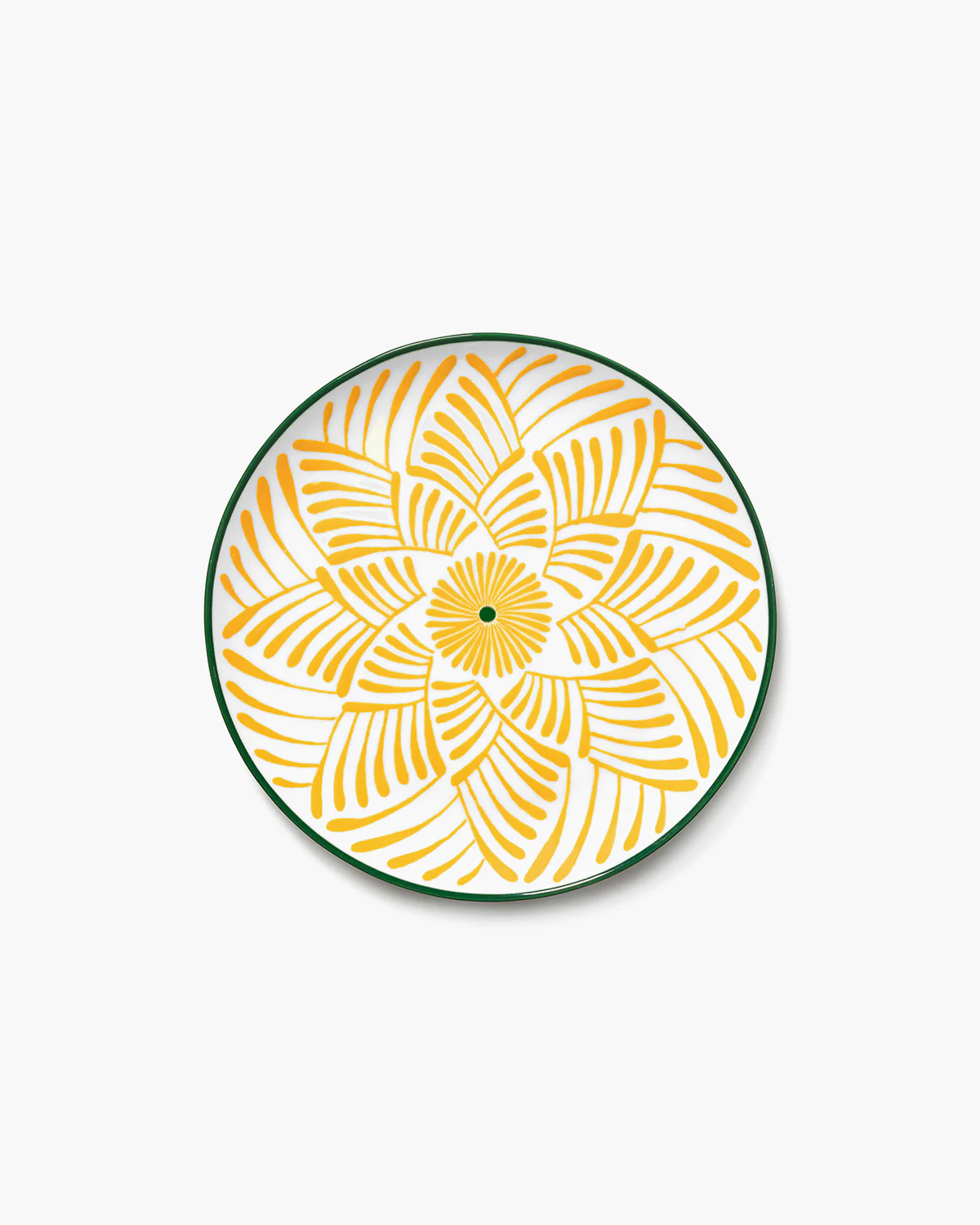 Dinner plate ass/4 yellow - green Bazaar - Image 4