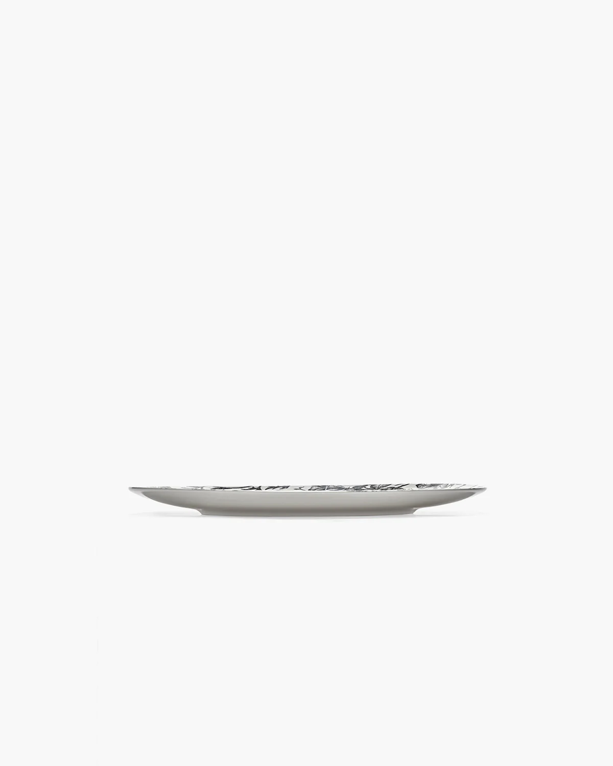 Dinner plate enchanted garden white - black Unity - Image 4