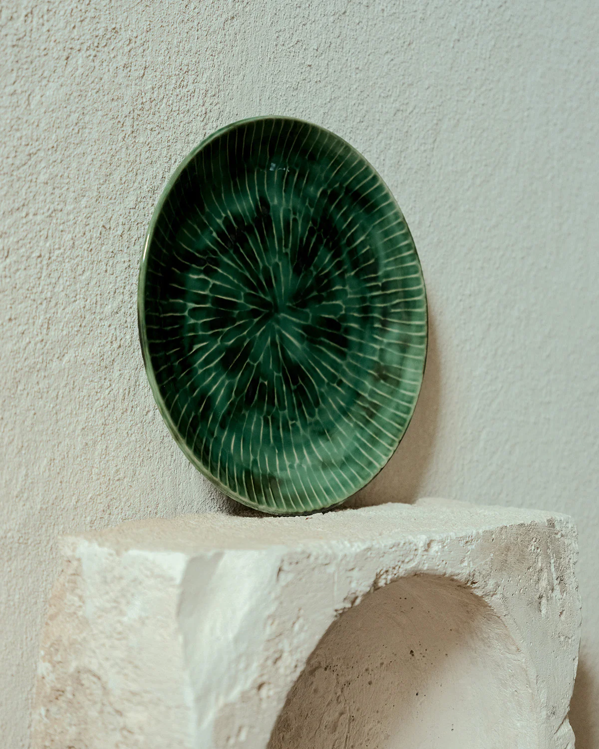 Dinner plate green Verde Lanza - Image 3