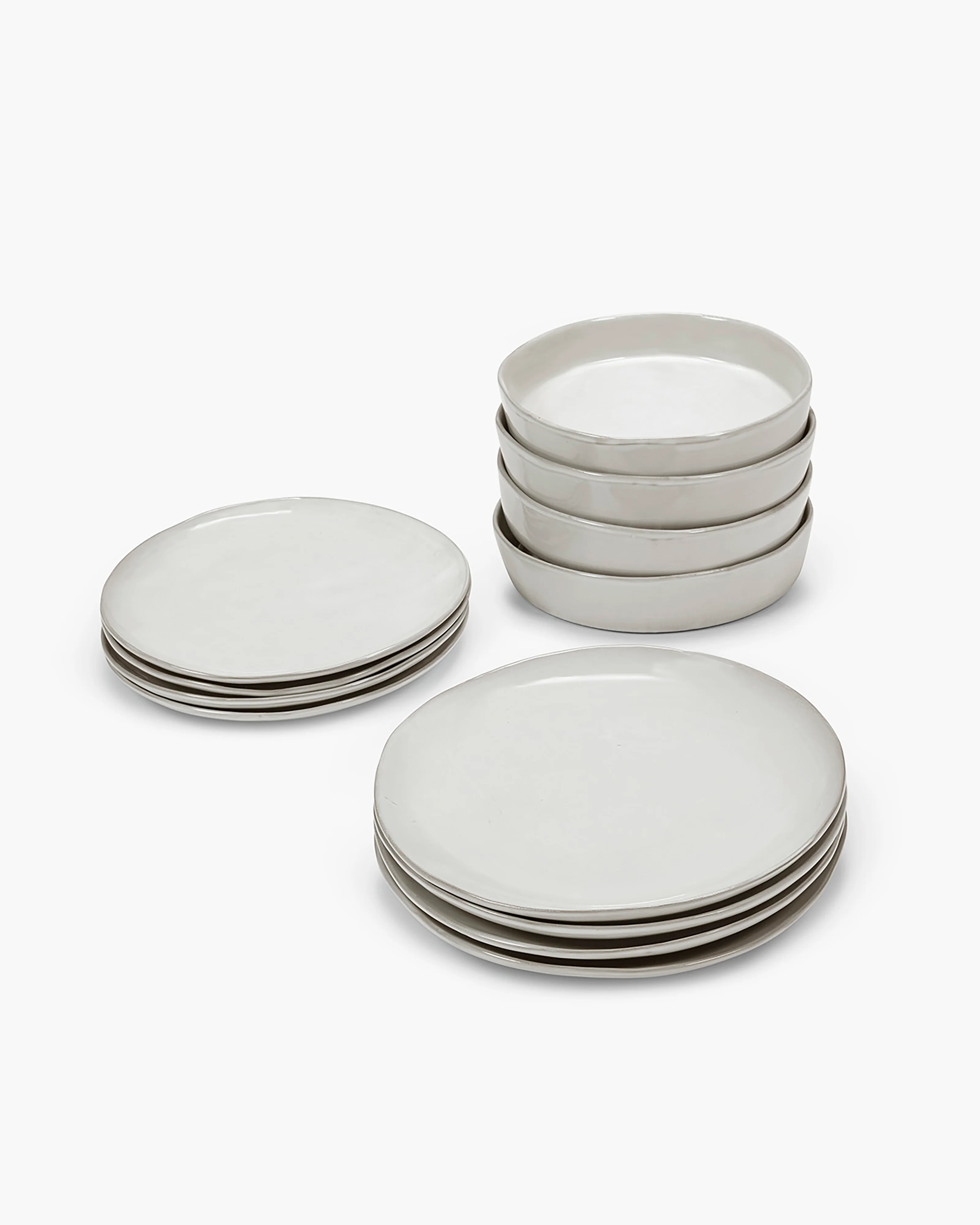 Dinner Set 12 pieces off-white La Mère - Image 4