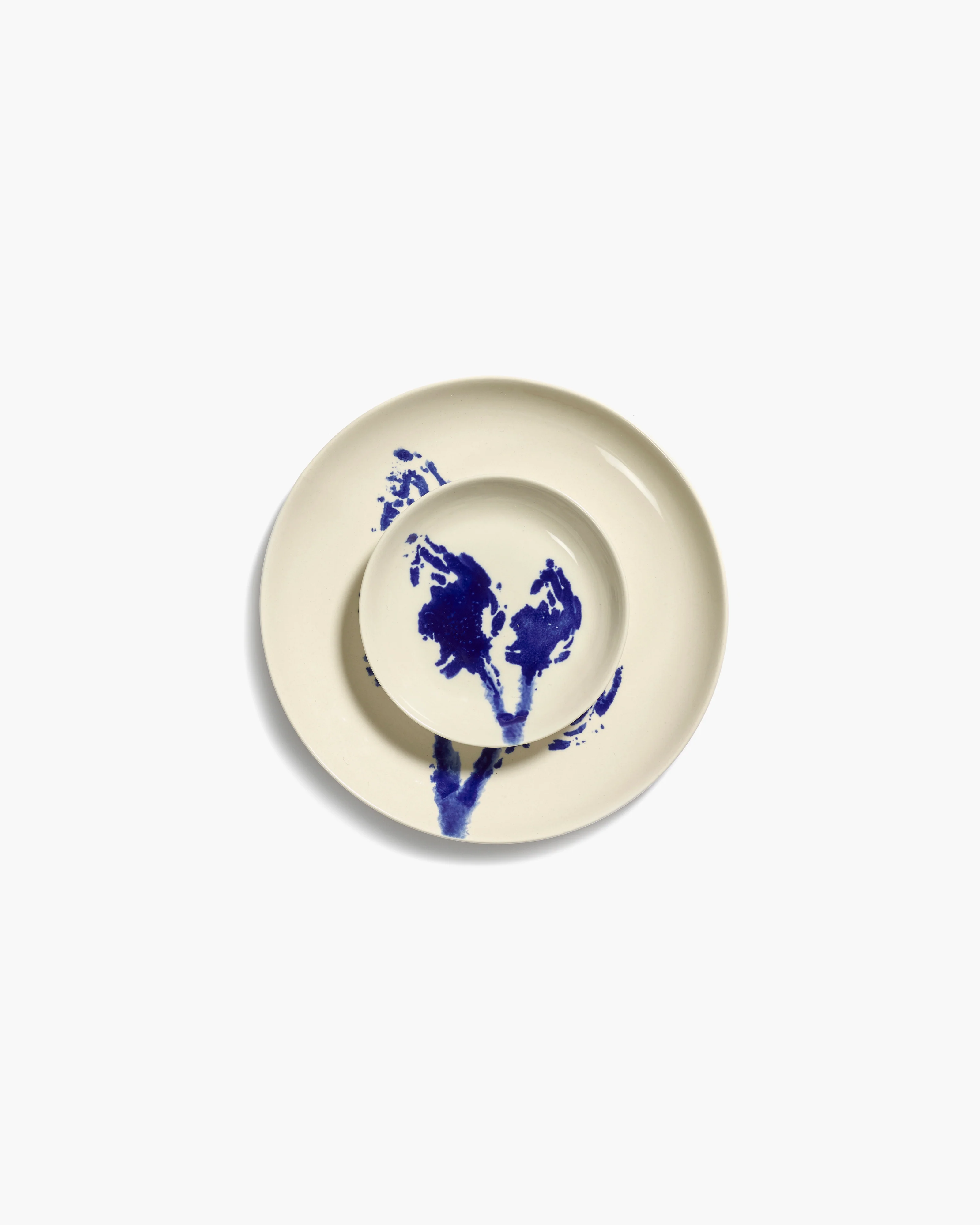 Dish S off-white - blue artichoke Feast - Image 2