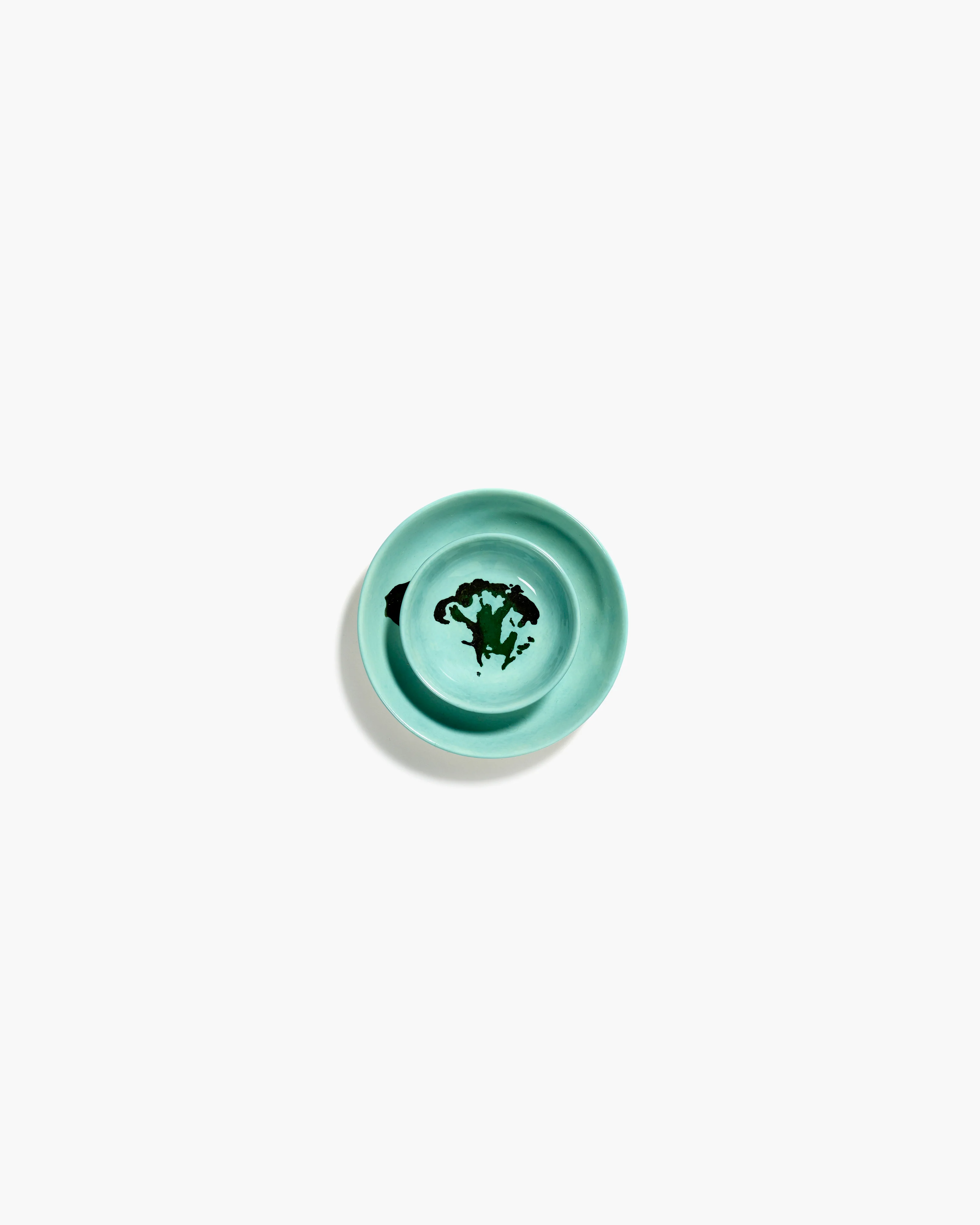 Dish XS azure - green broccoli Feast - Image 3