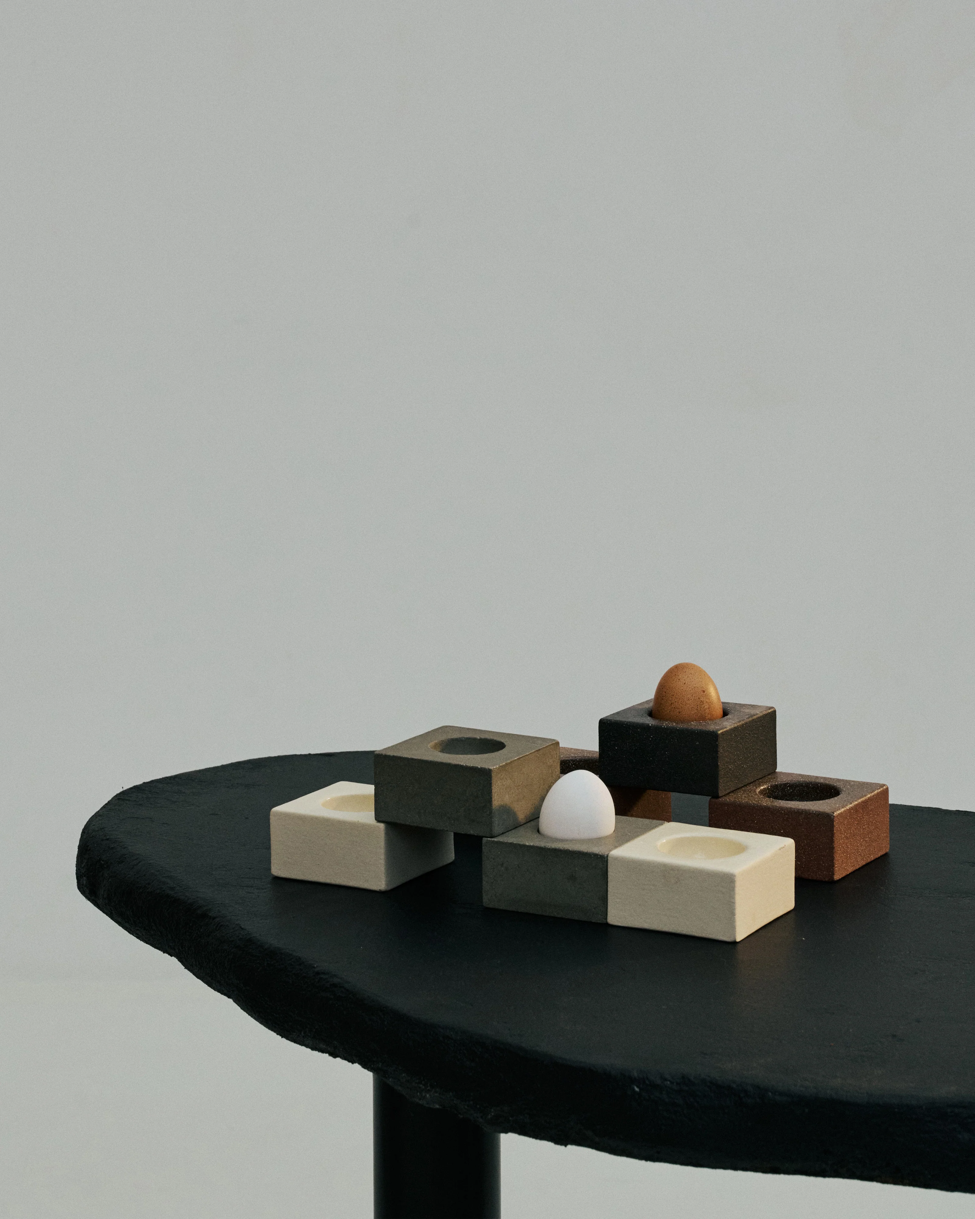Egg cup brown Uovo - Image 5