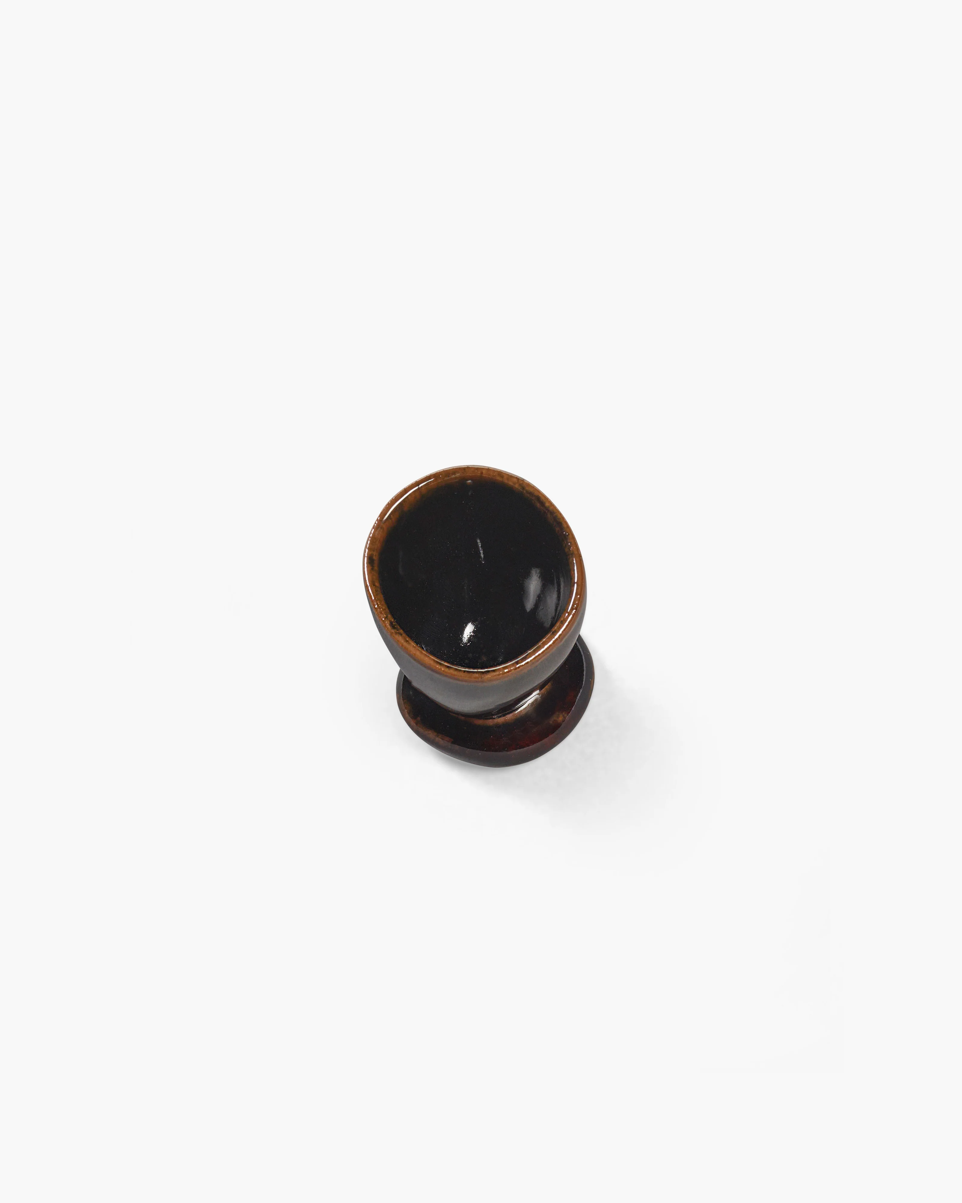 Egg cup dark brown Out of lines - Image 3