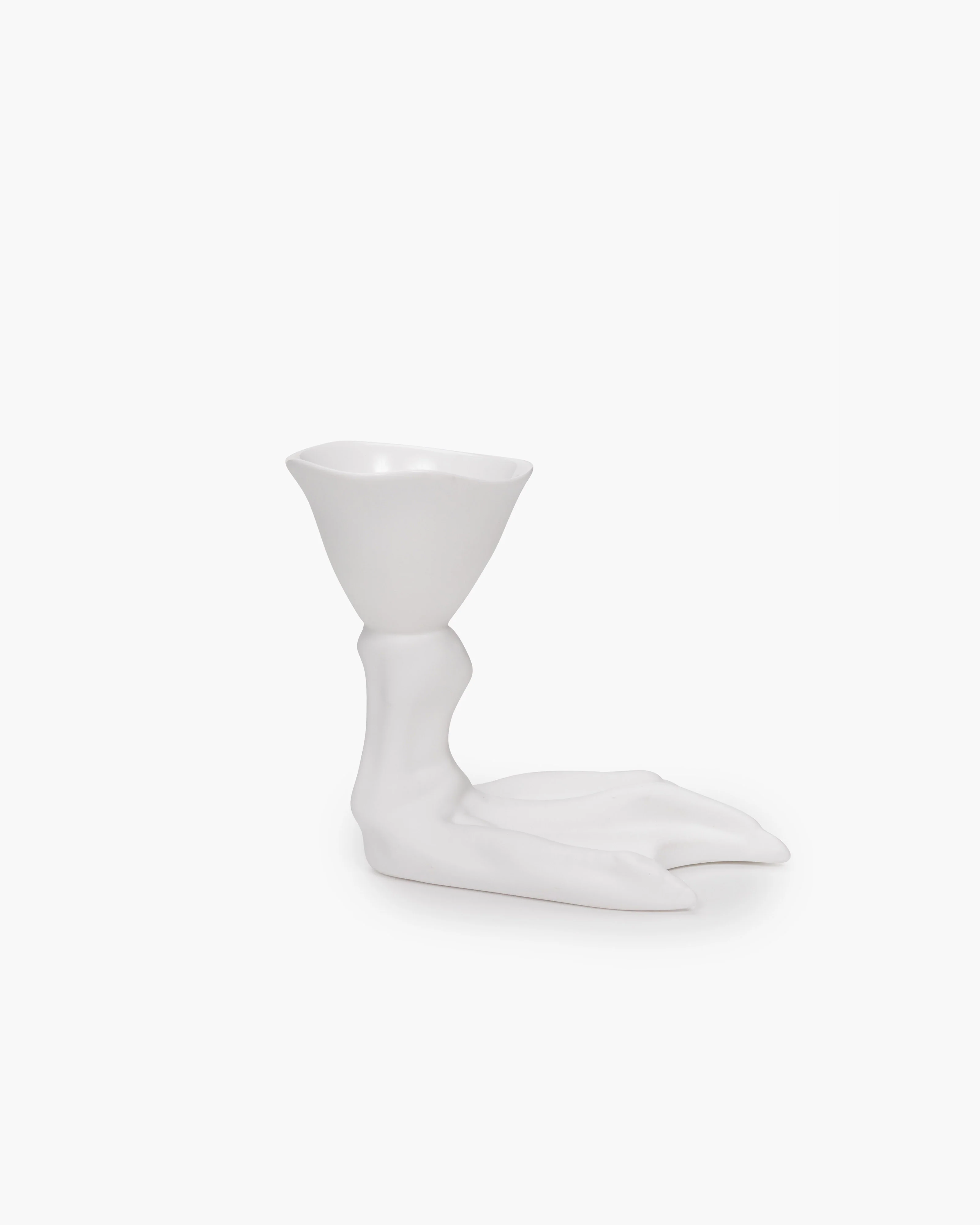 Egg cup Peking duck foot white Perfect Imperfection - Image 3