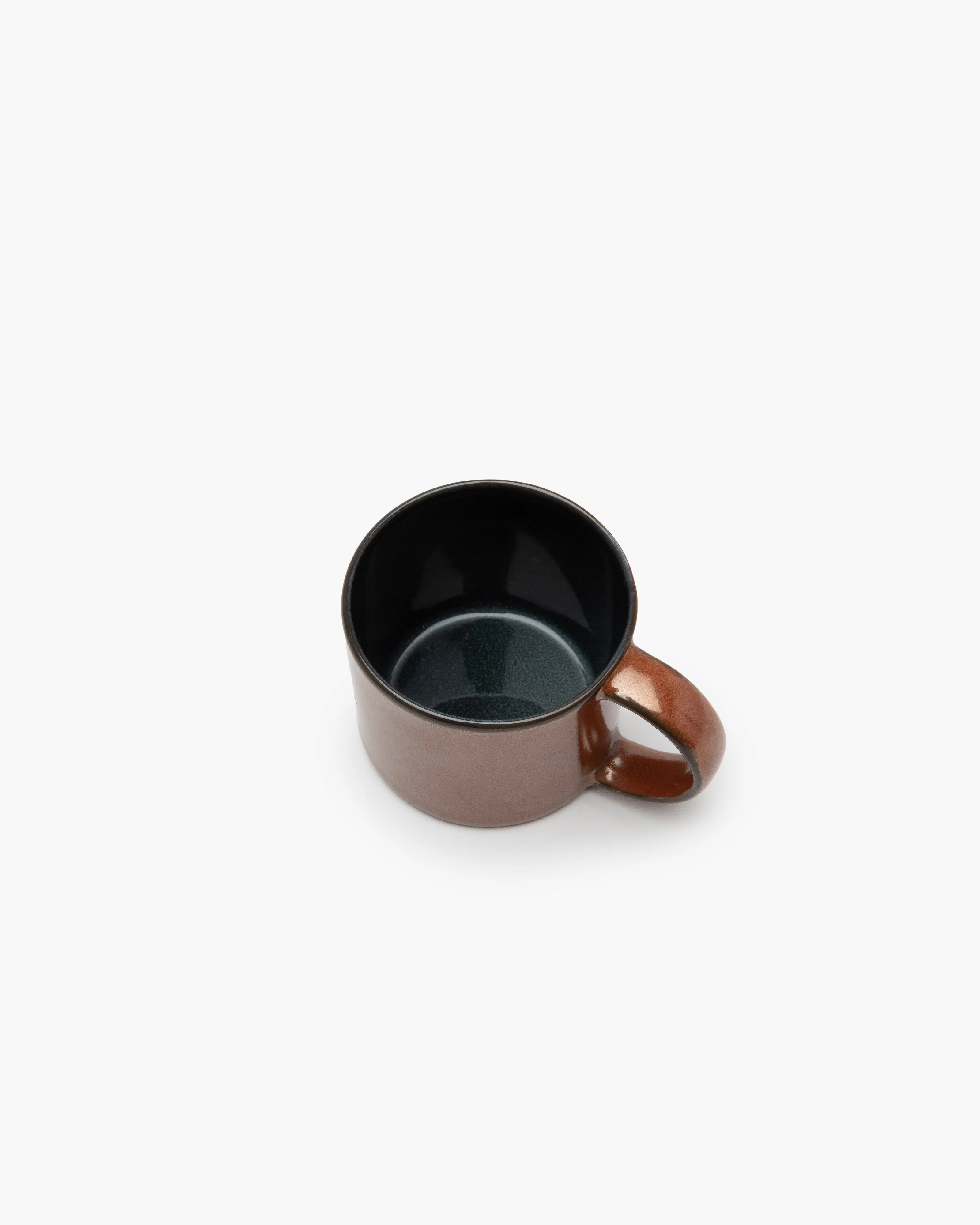 Espresso cup dark blue/rust Terres de rêves - Image 2