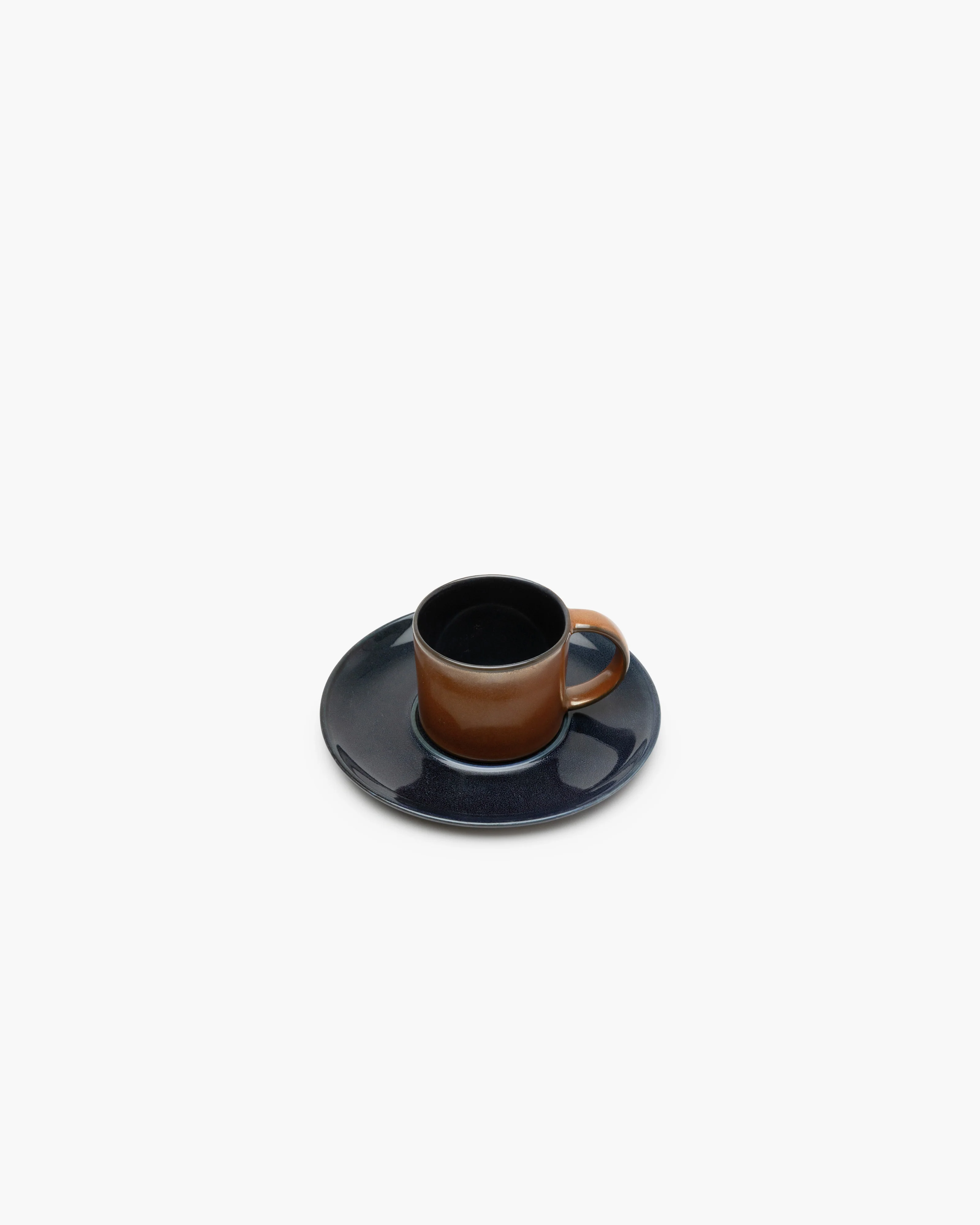 Espresso cup dark blue/rust Terres de rêves - Image 3