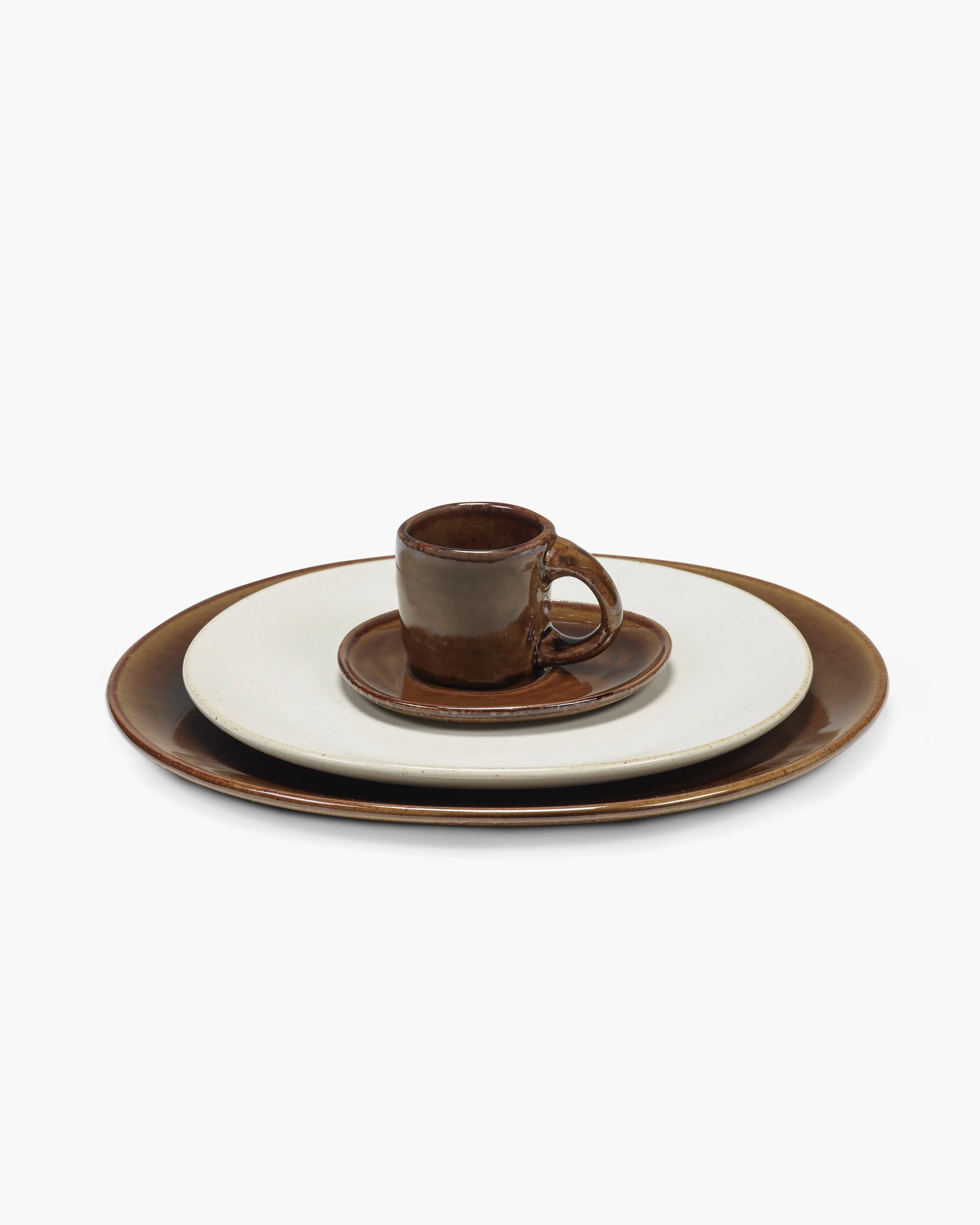 Espresso cup ocher Out of lines - Image 7