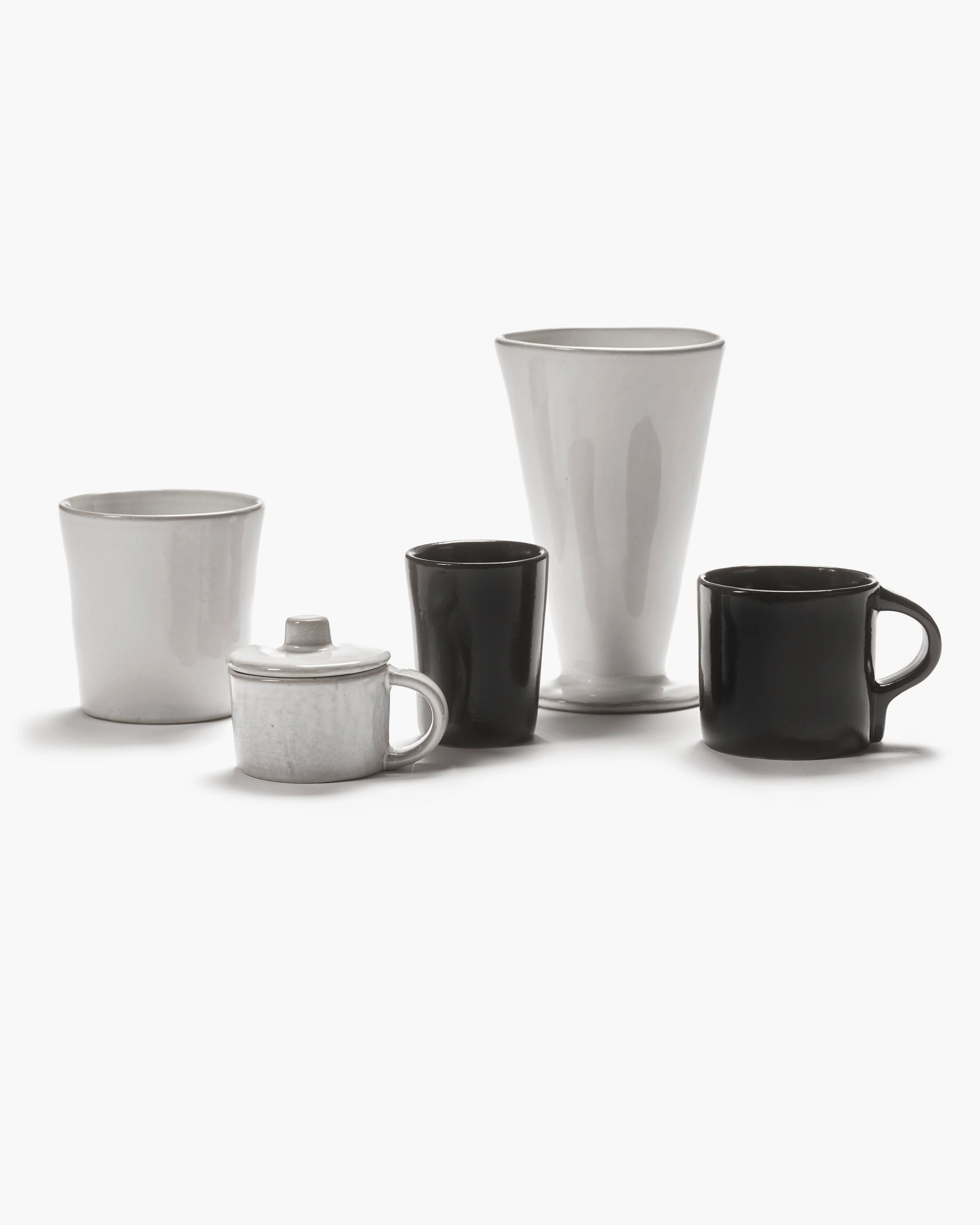 Espresso cup without handle ebony La Mère - Image 5