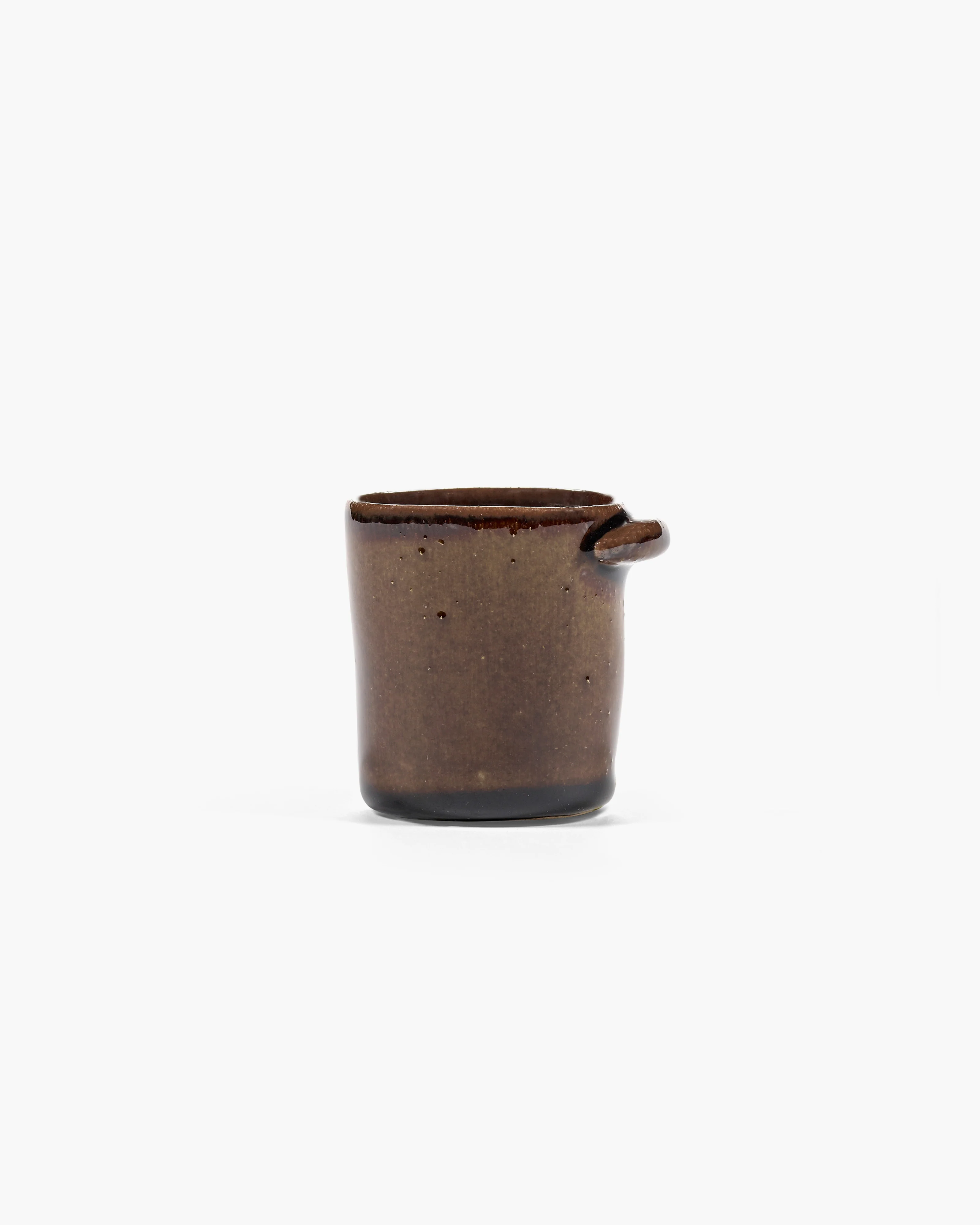 Espresso cup without handle ocher Out of lines - Image 4