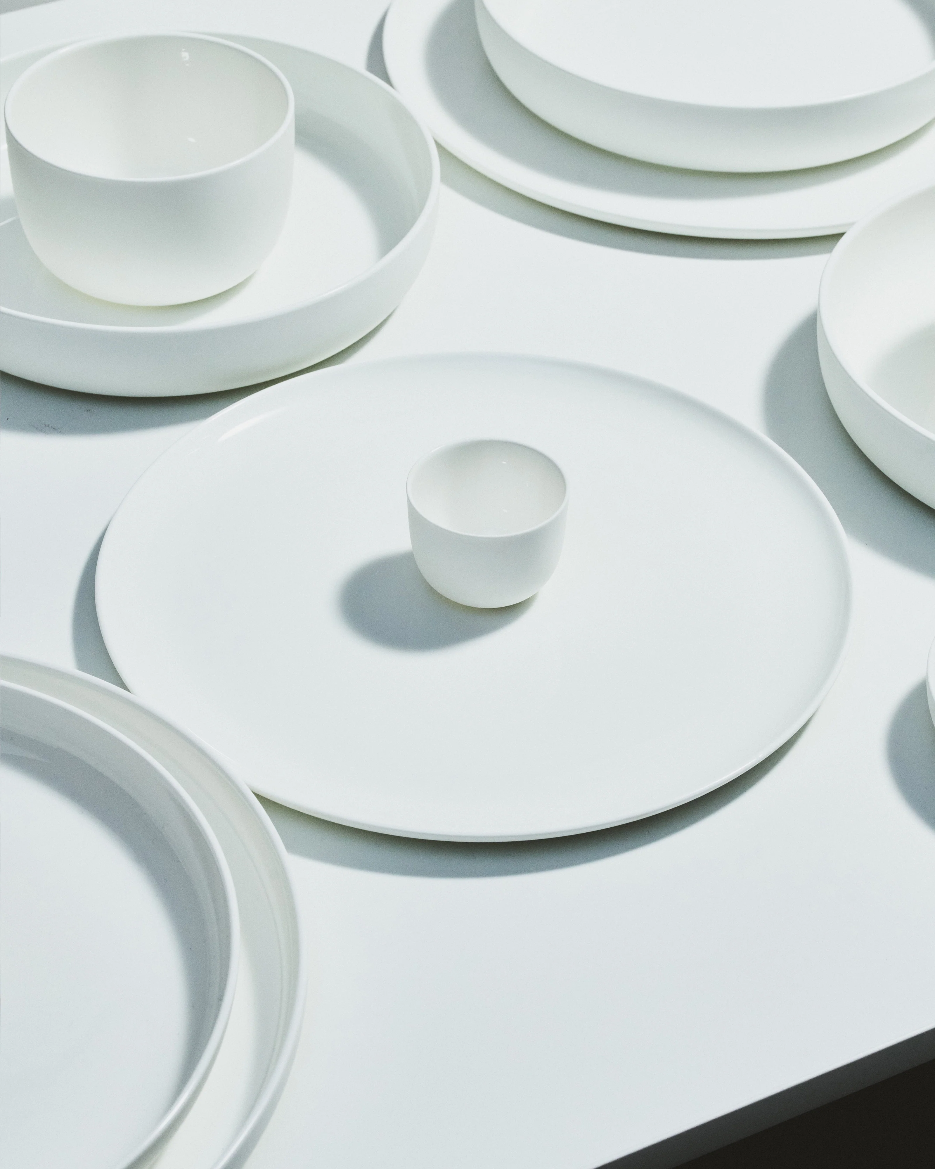 Espresso cup without handle white Base - Image 2