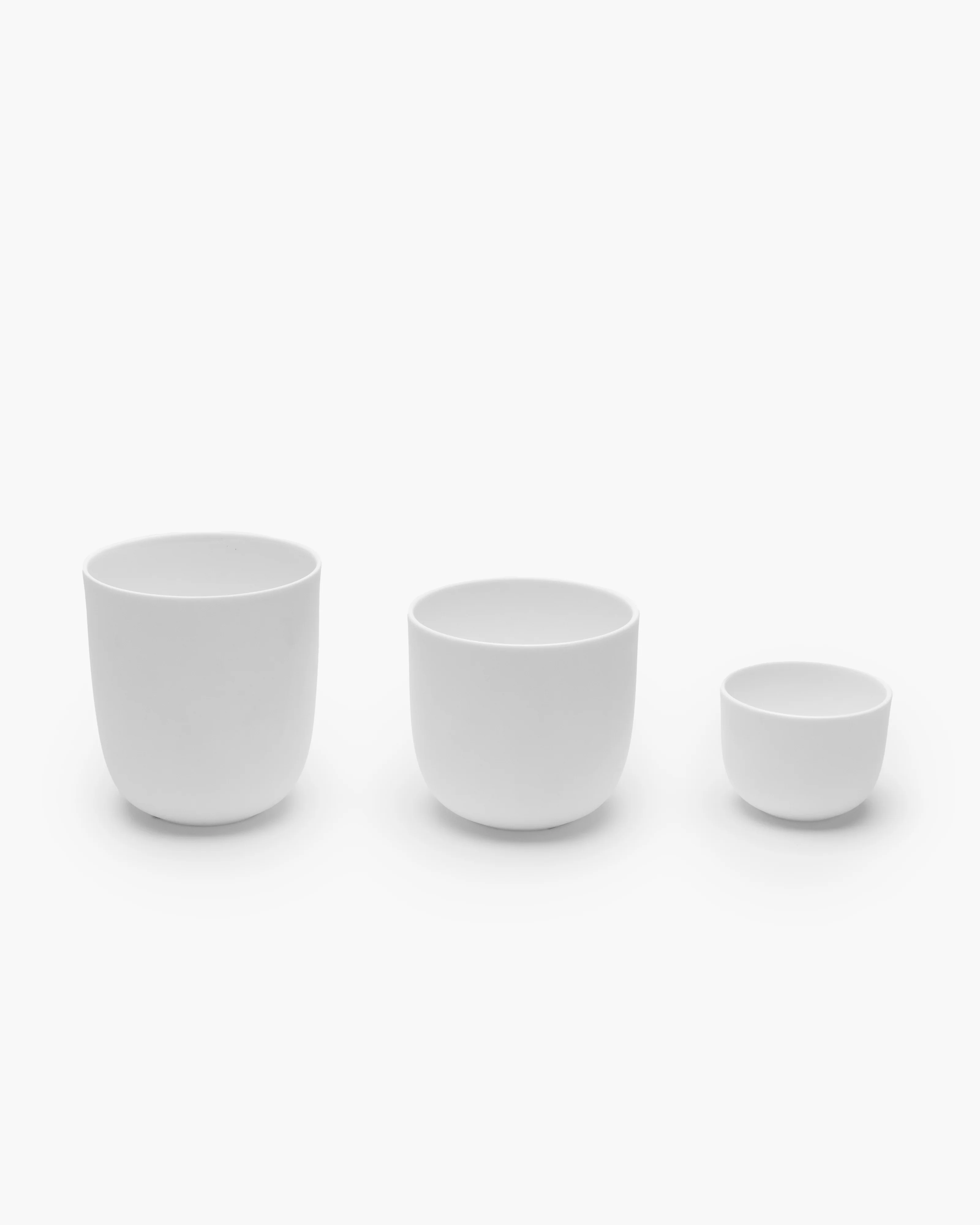 Espresso cup without handle white Base - Image 5