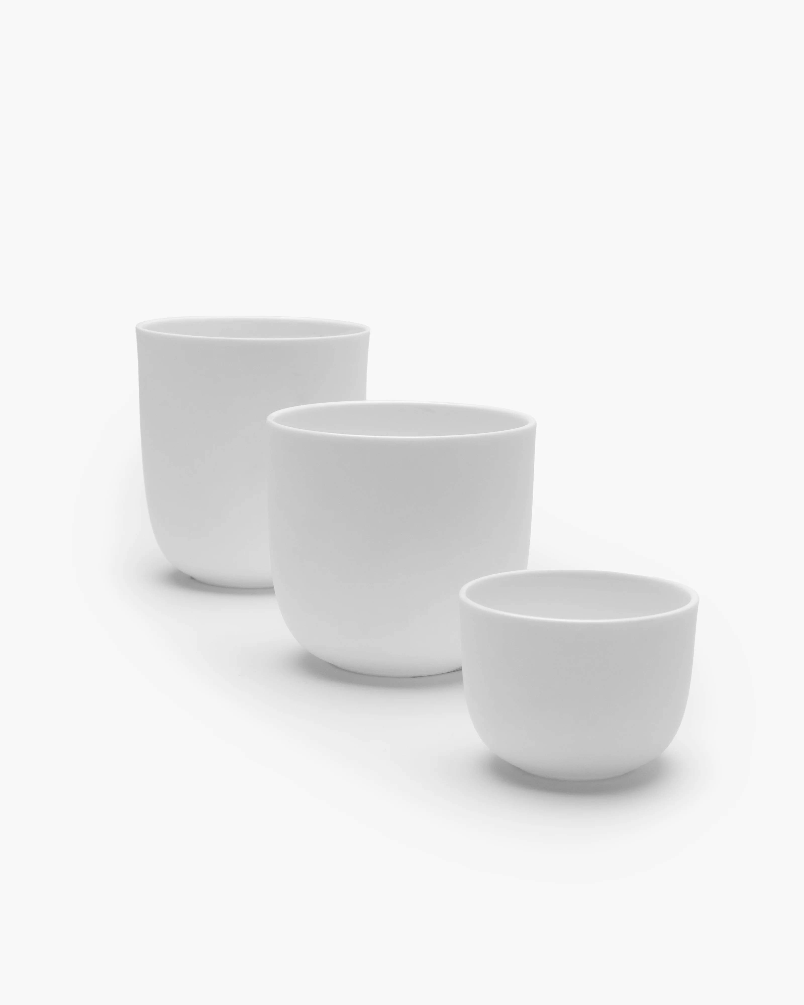 Espresso cup without handle white Base - Image 6