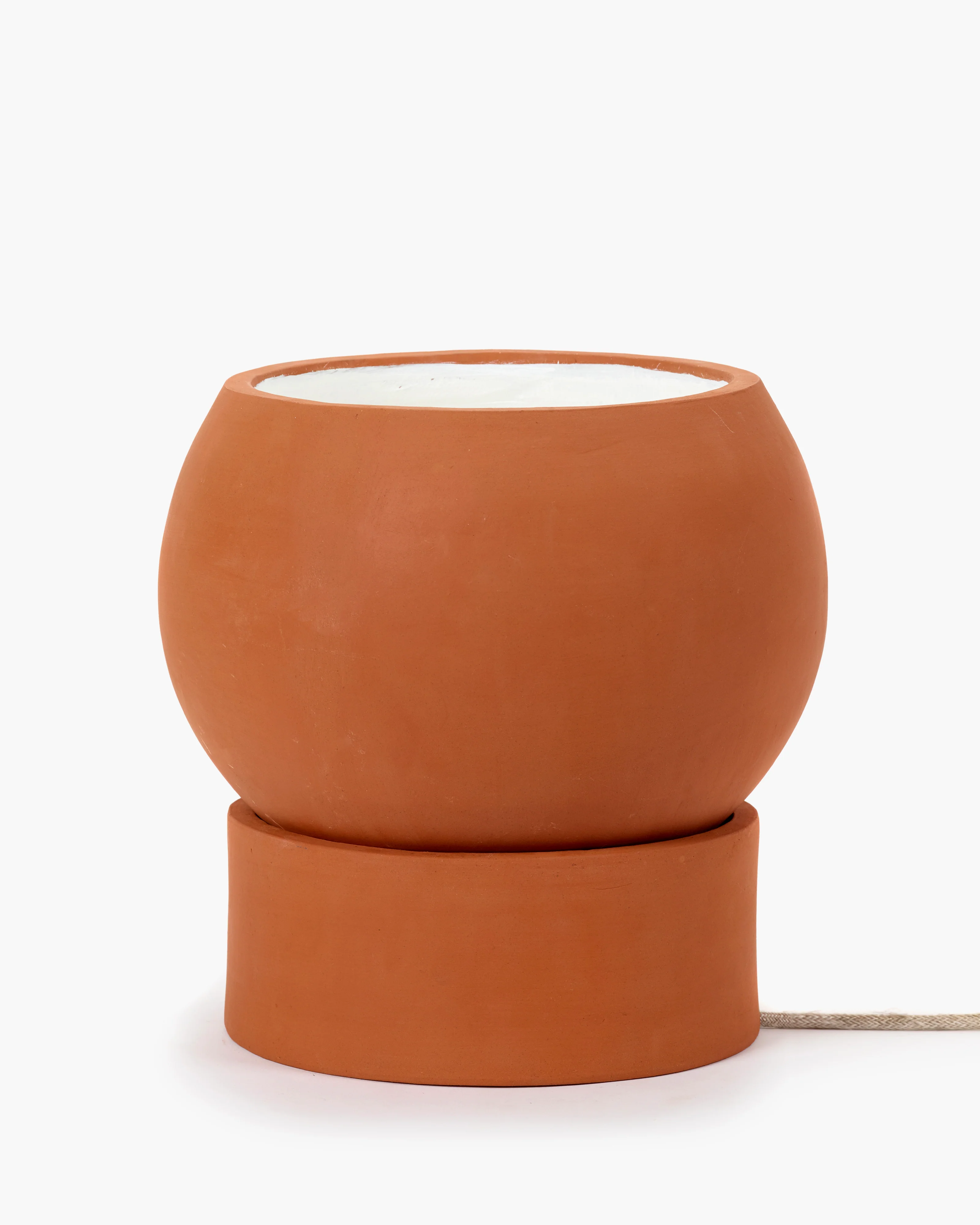 Floor lamp low terracotta - Image 3
