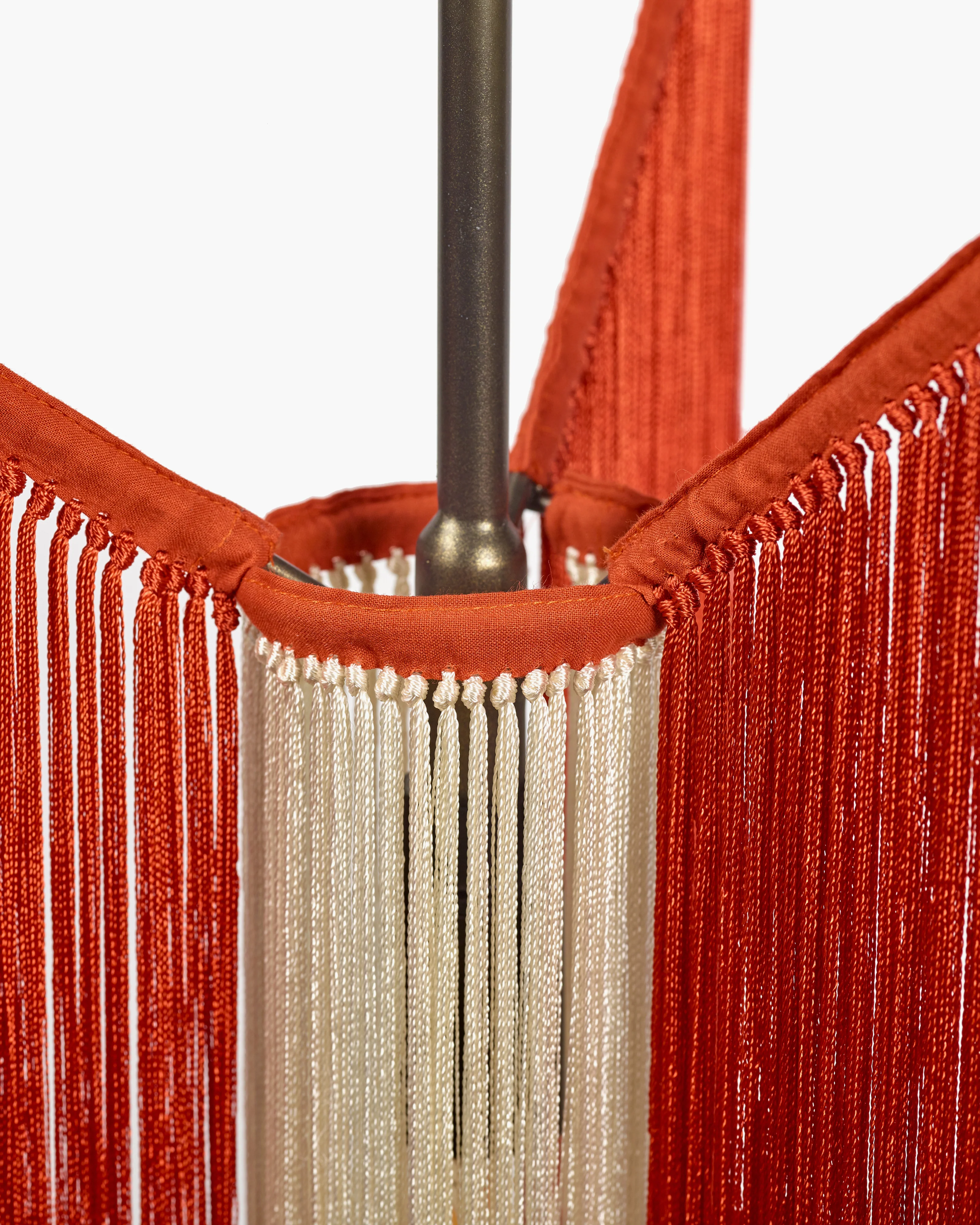 Floor lamp scarlet/cream Chan 2 - Image 2