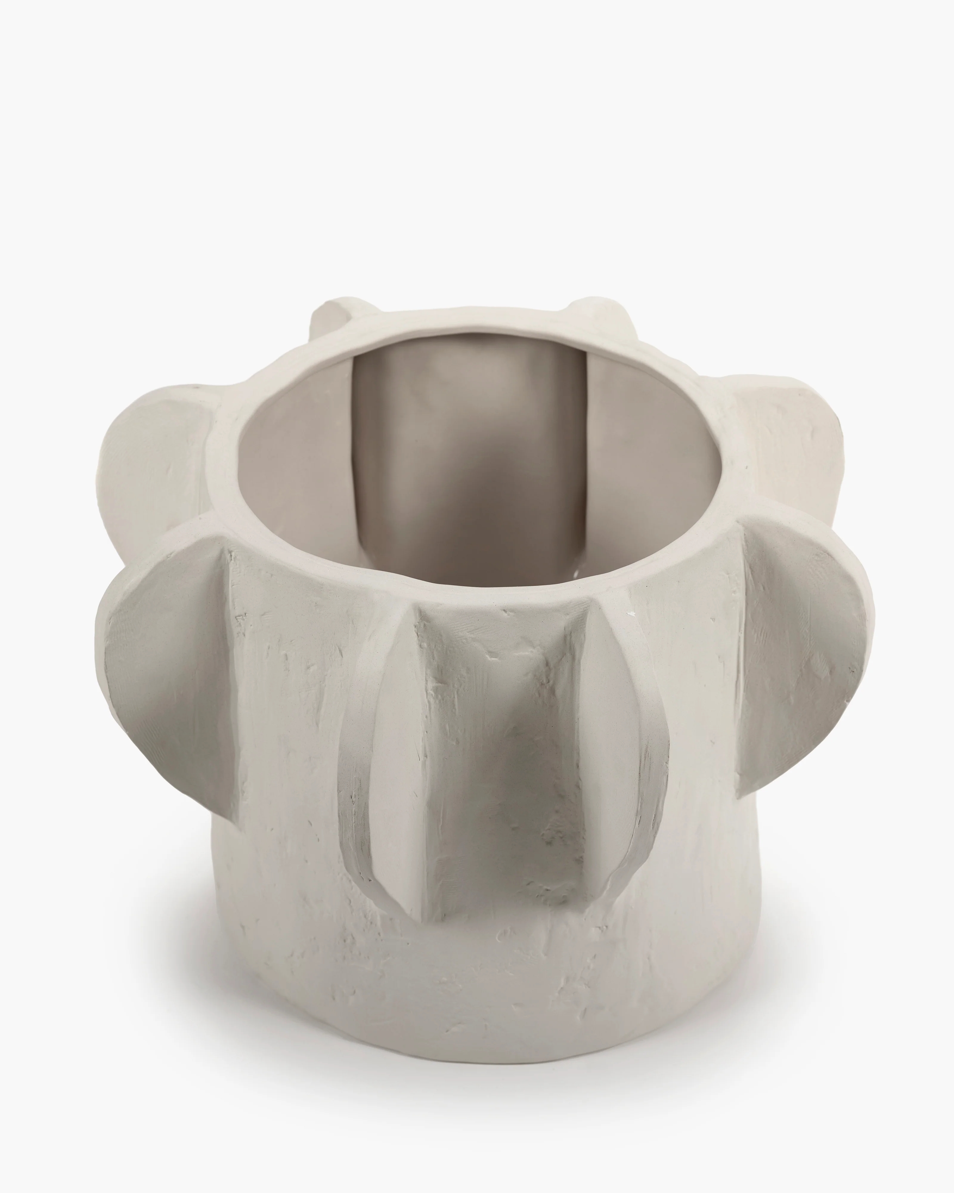 Flower pot 02 L beige Molly - Image 4