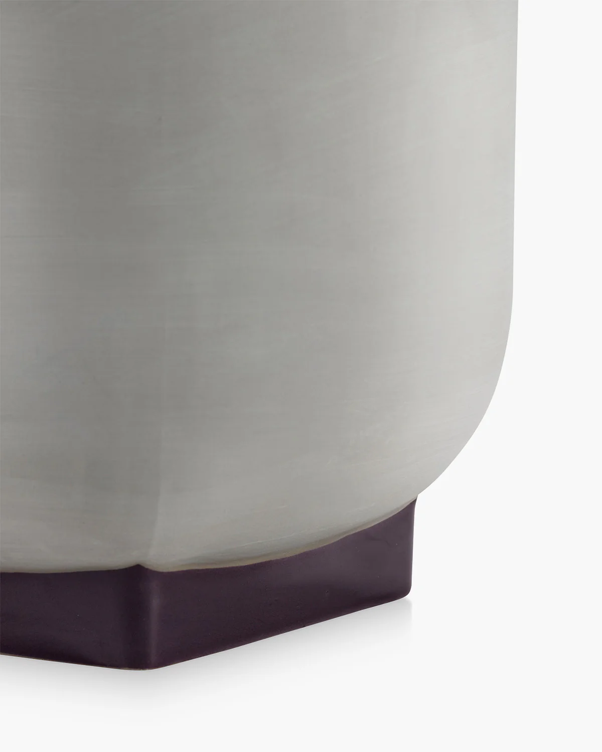Flower pot 03 grey - purple Rosamar - Image 3