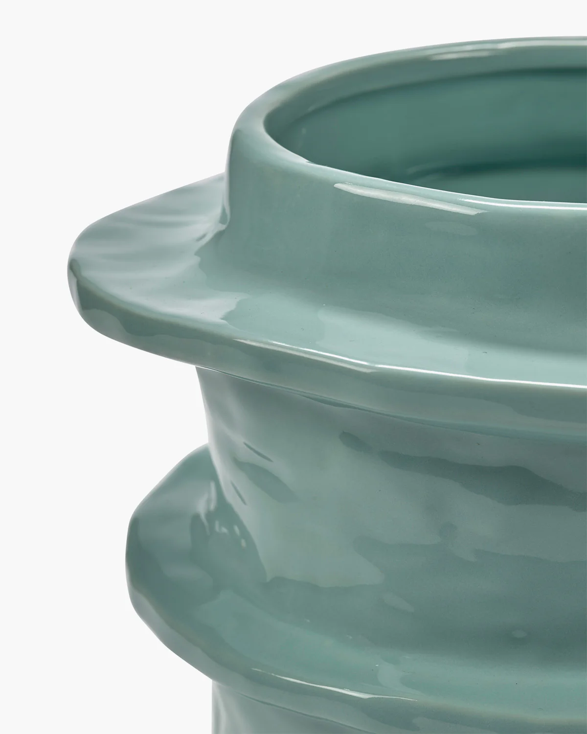 Flower pot 03 S light blue Molly - Image 3