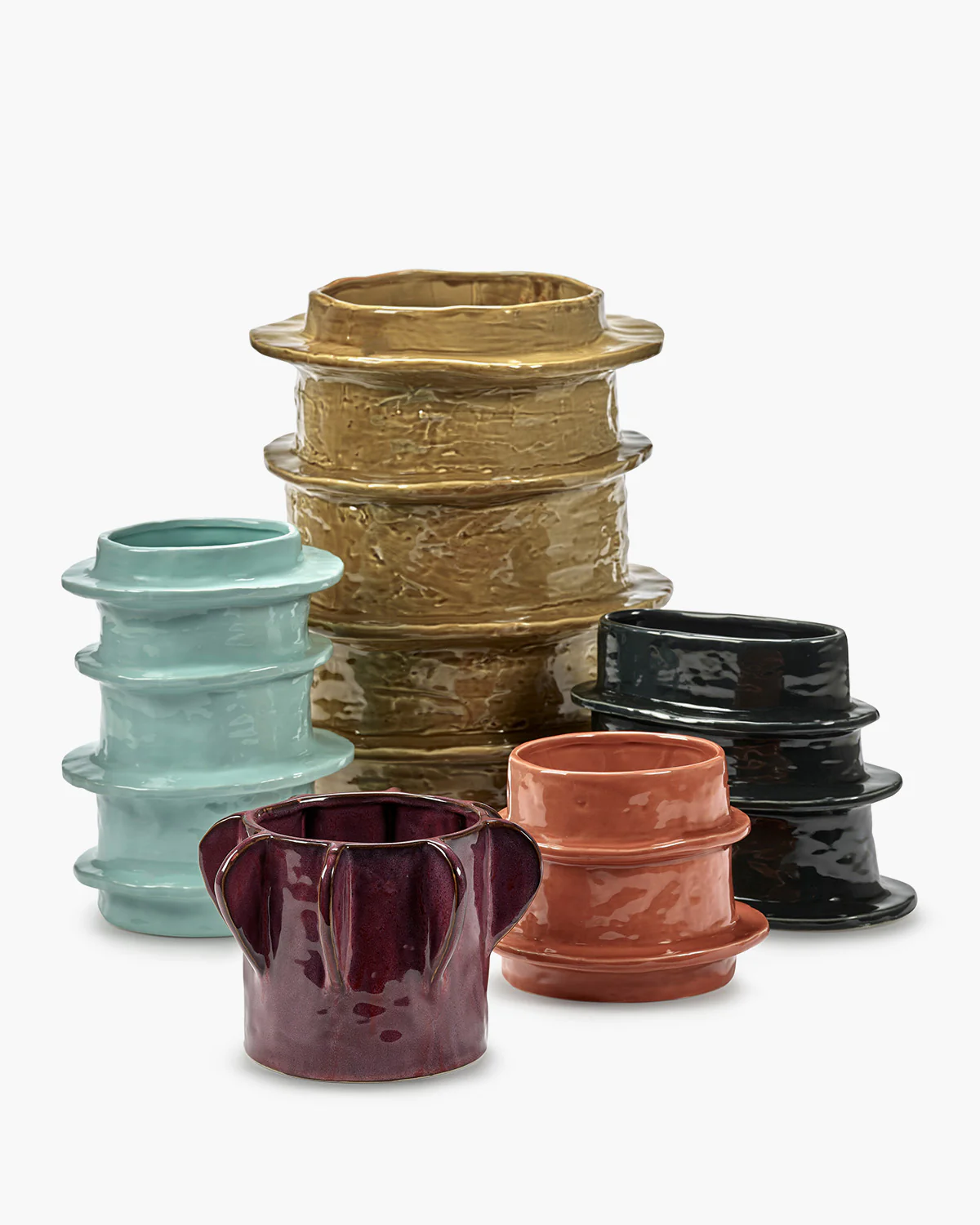 Flower pot 06 S dark blue Molly - Image 5