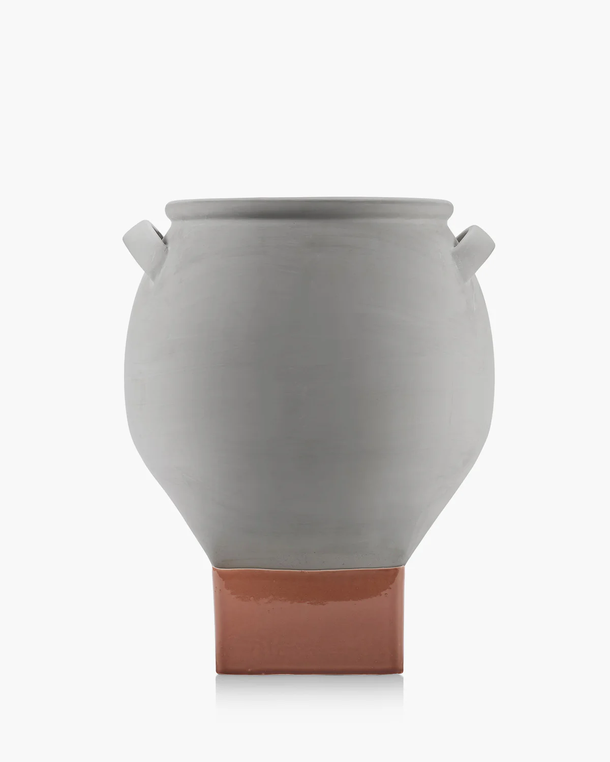 Flower pot 08 grey - orange Rosamar - Image 3