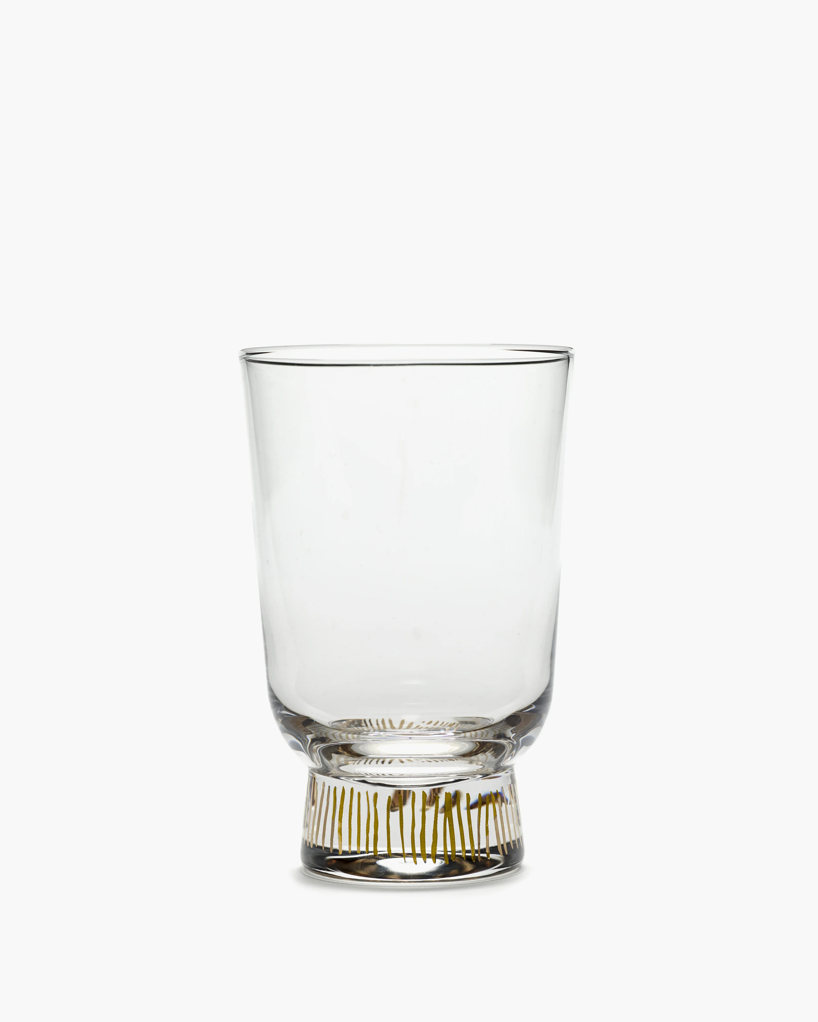 Glass 33 cl stripes gold Feast - Image 3
