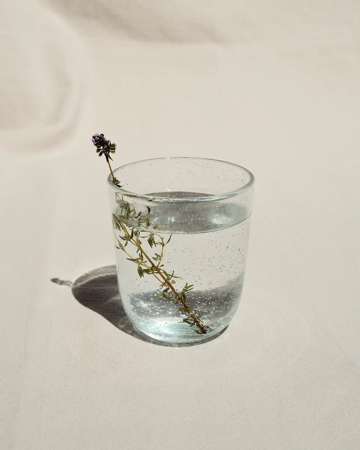 Glass transparent with bubbles Pure - Image 2