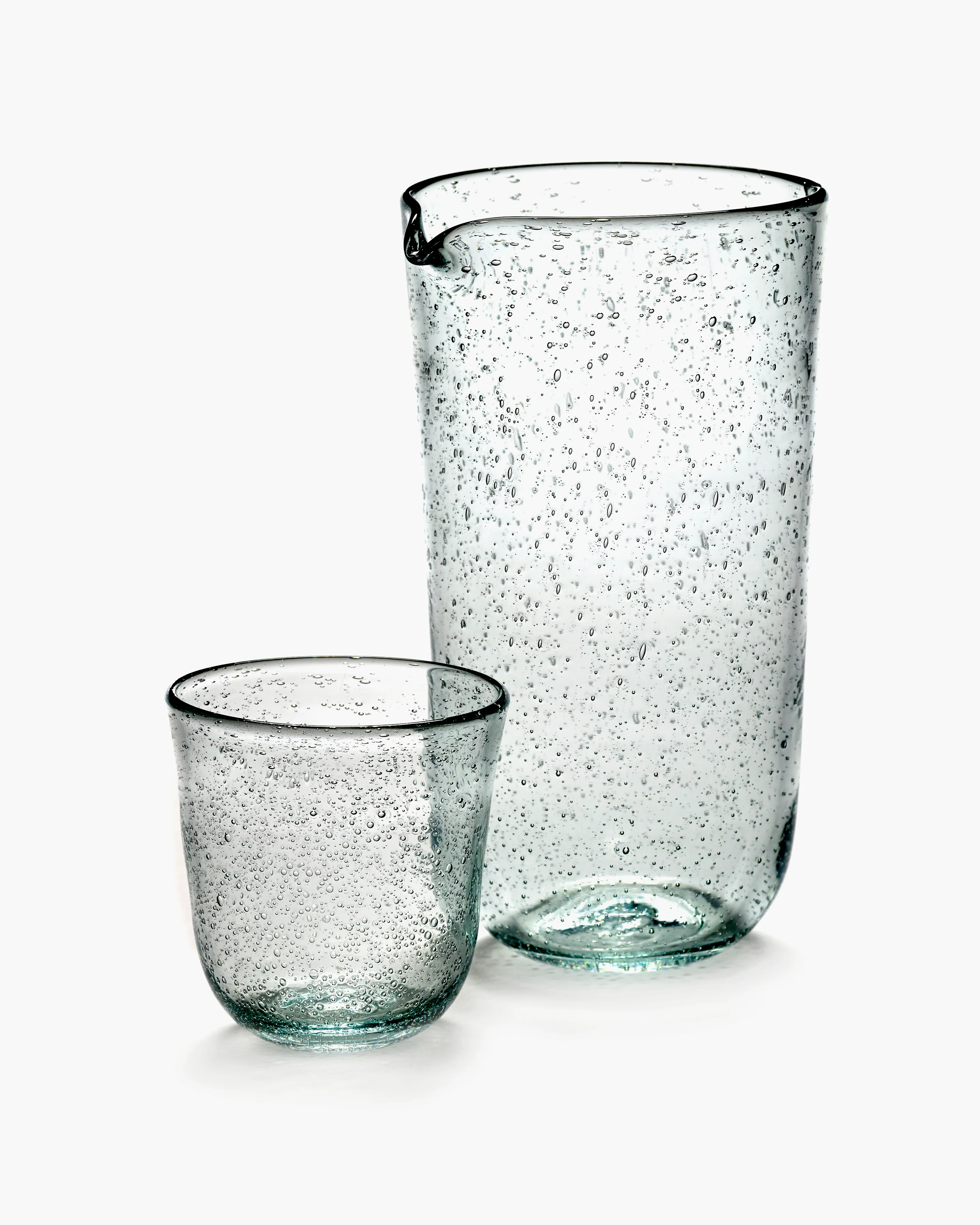 Glass transparent with bubbles Pure - Image 3