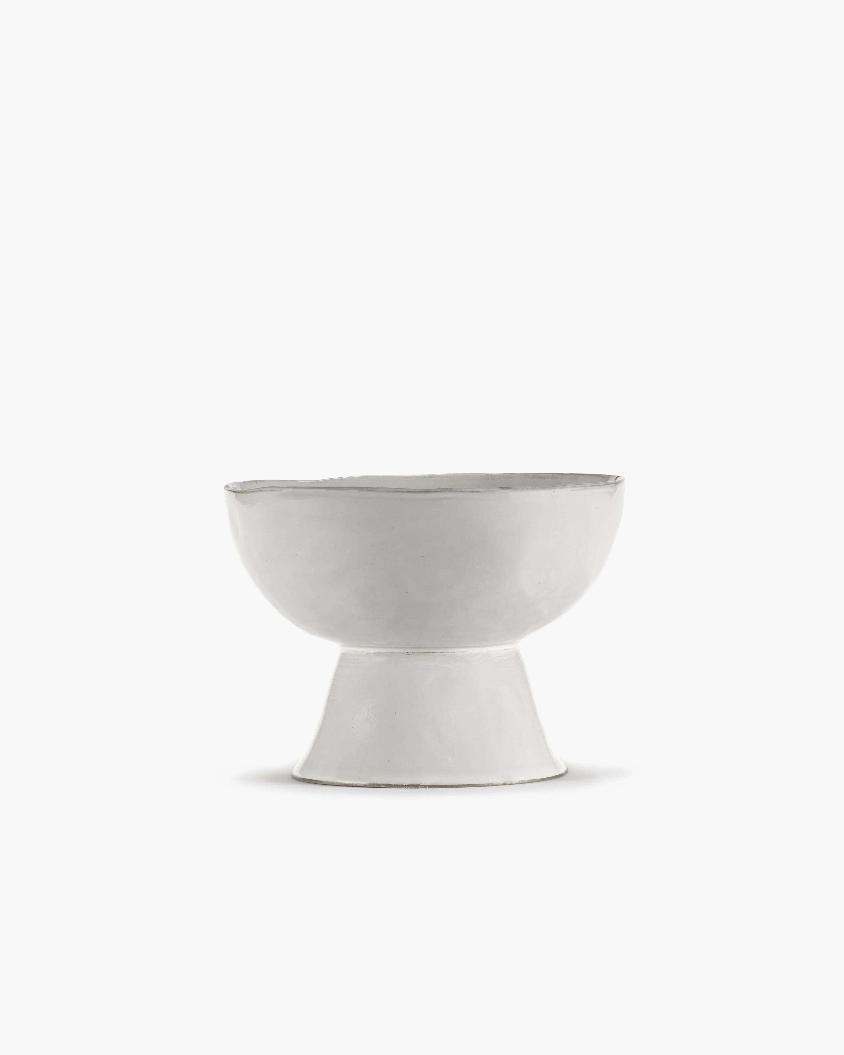 High bowl large on foot off-white La Mère - Image 2