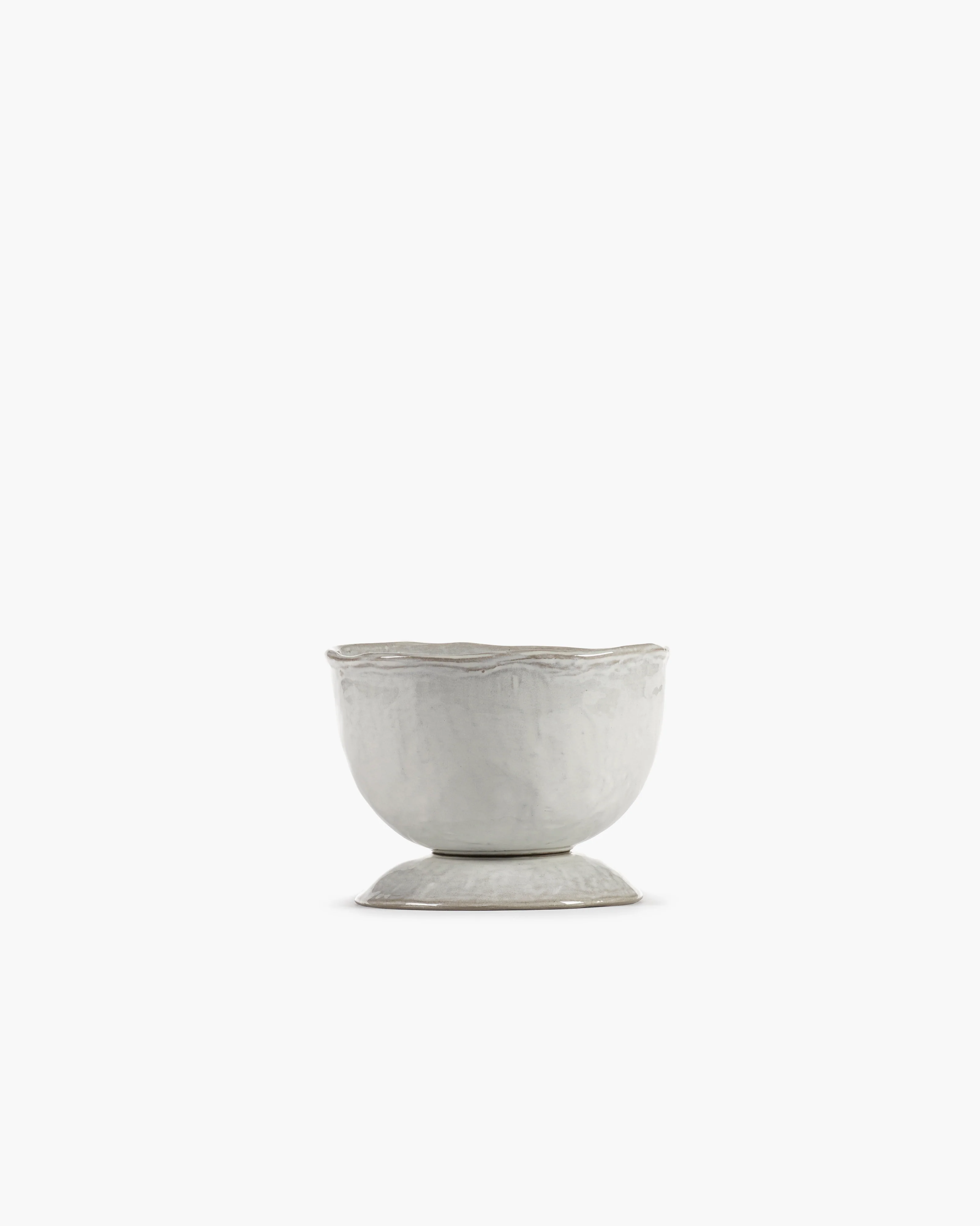 High bowl on foot S off-white La Mère - Image 3