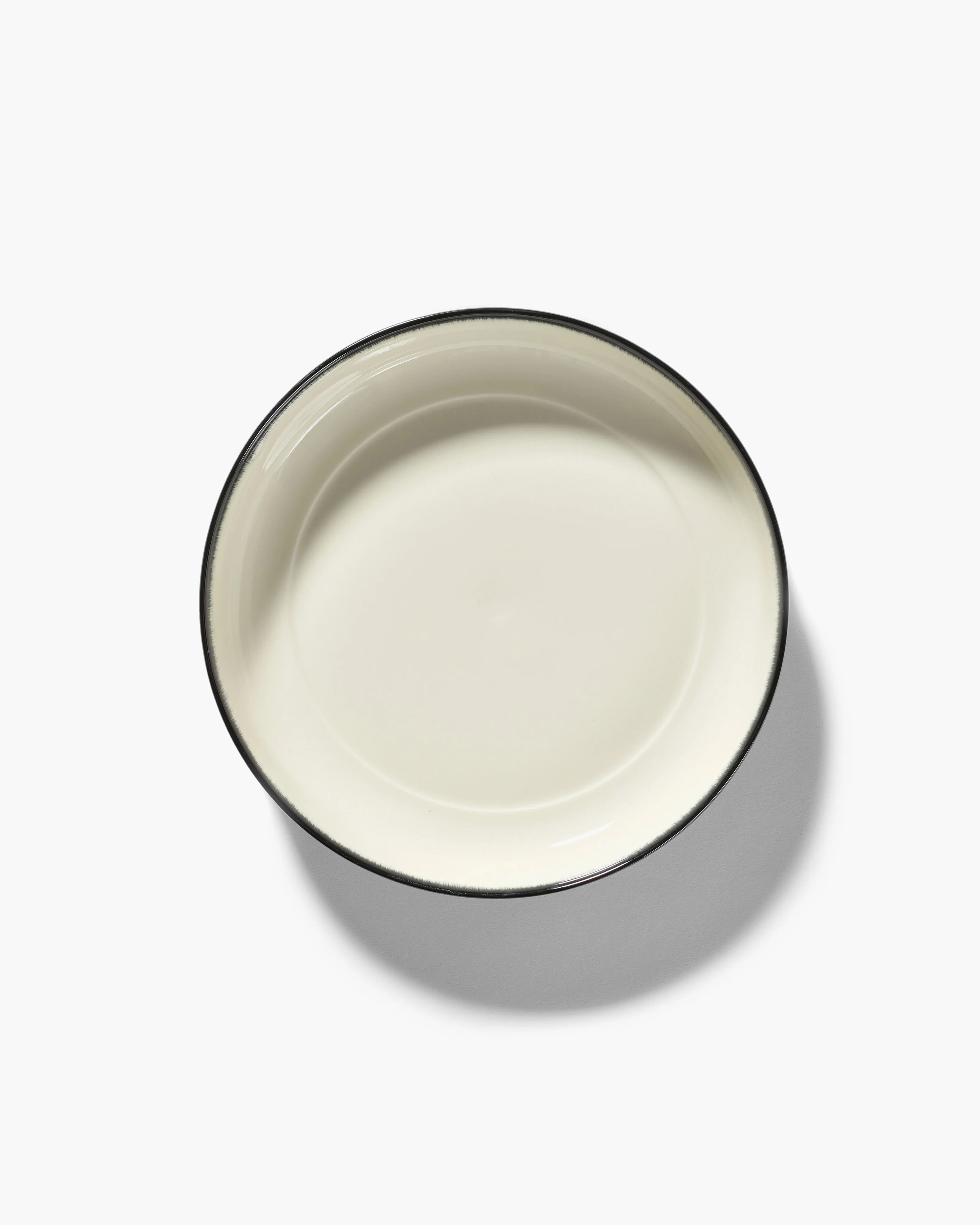 Deep plate L white/black variation d Dé - Image 2