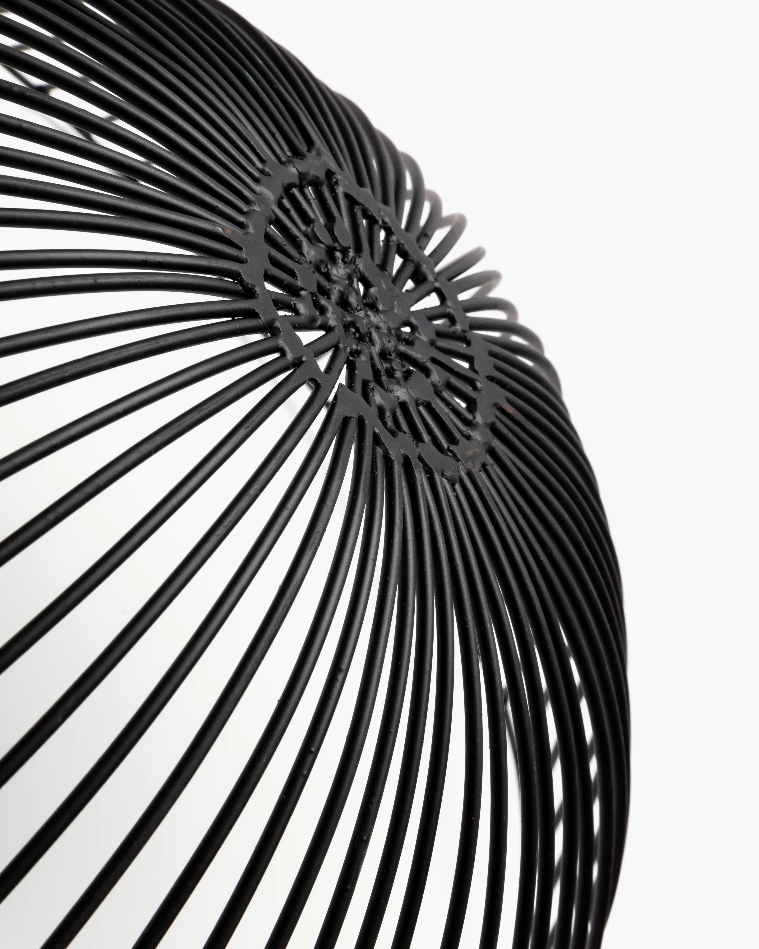 Iron basket black Cesira Metal Sculptures - Image 4