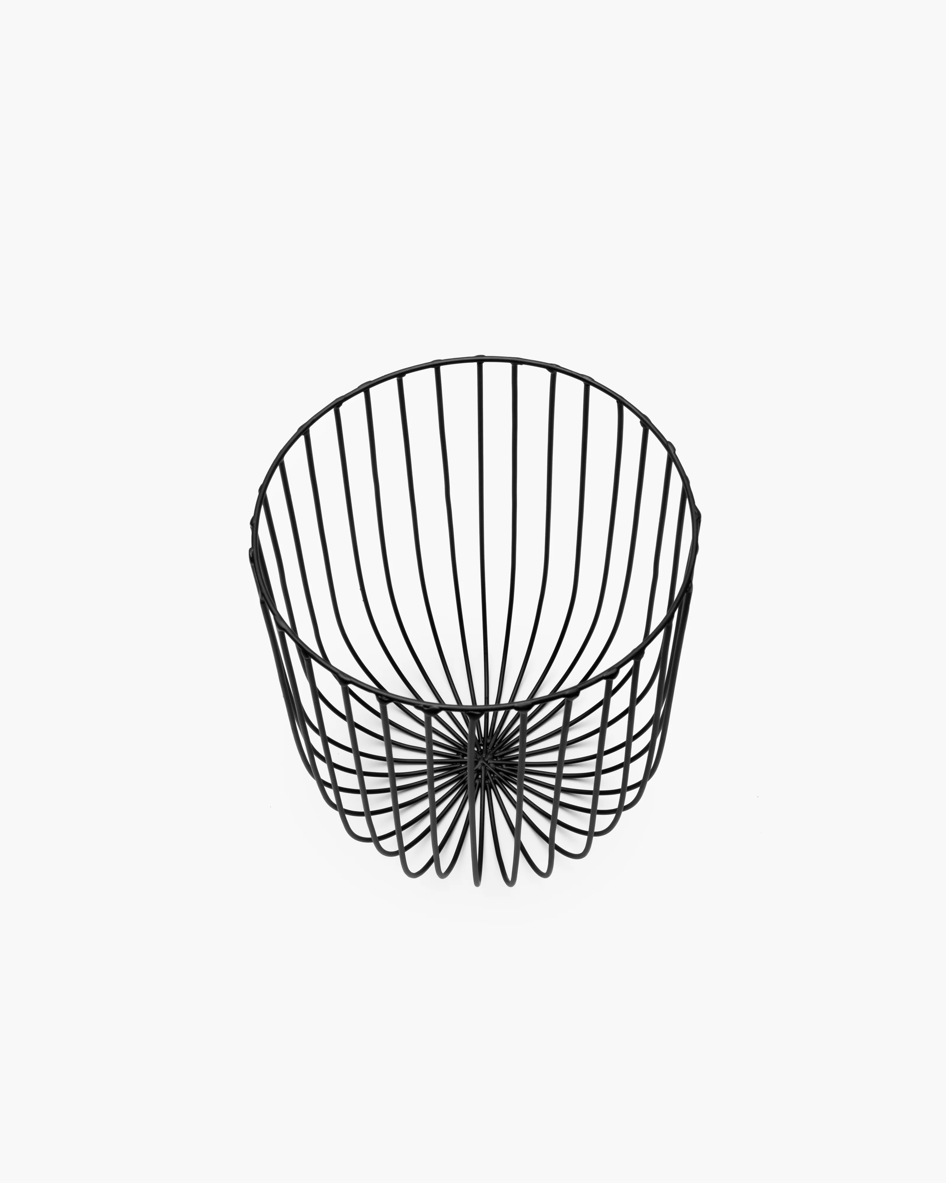 Iron basket L black Catu Metal Sculptures - Image 3
