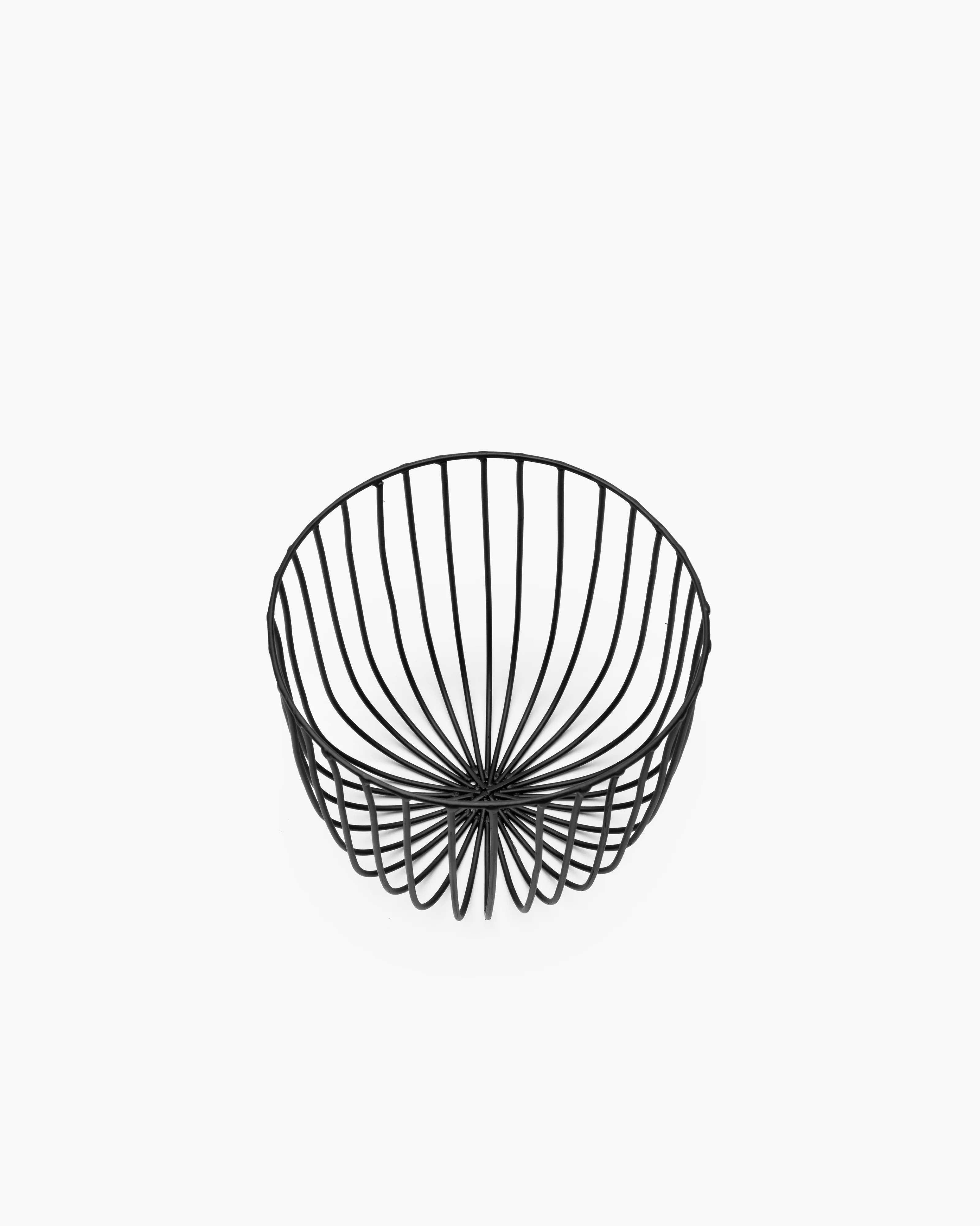 Iron basket M black Catu Metal Sculptures - Image 3