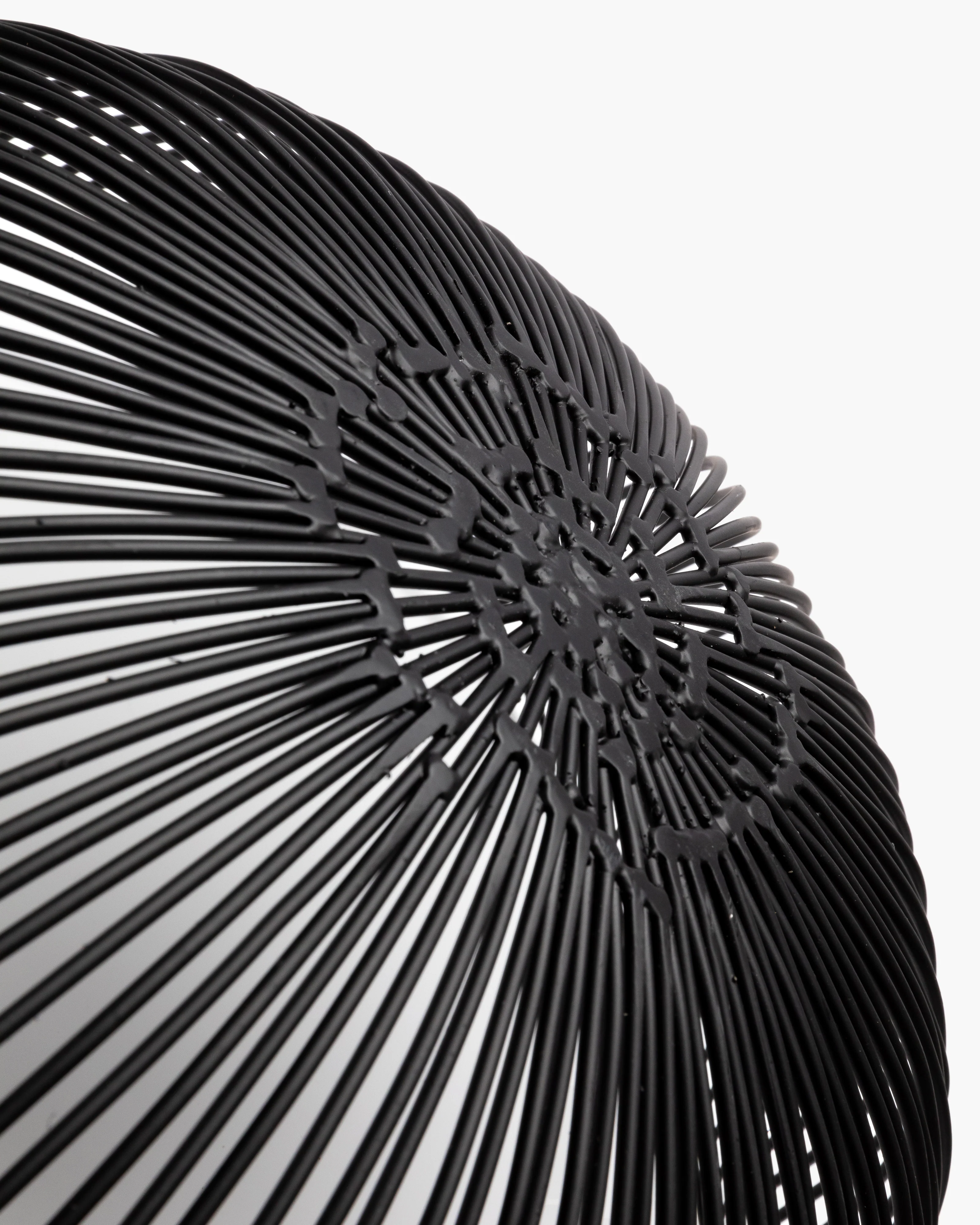 Iron basket oval black Meo Metal Sculptures - Image 3
