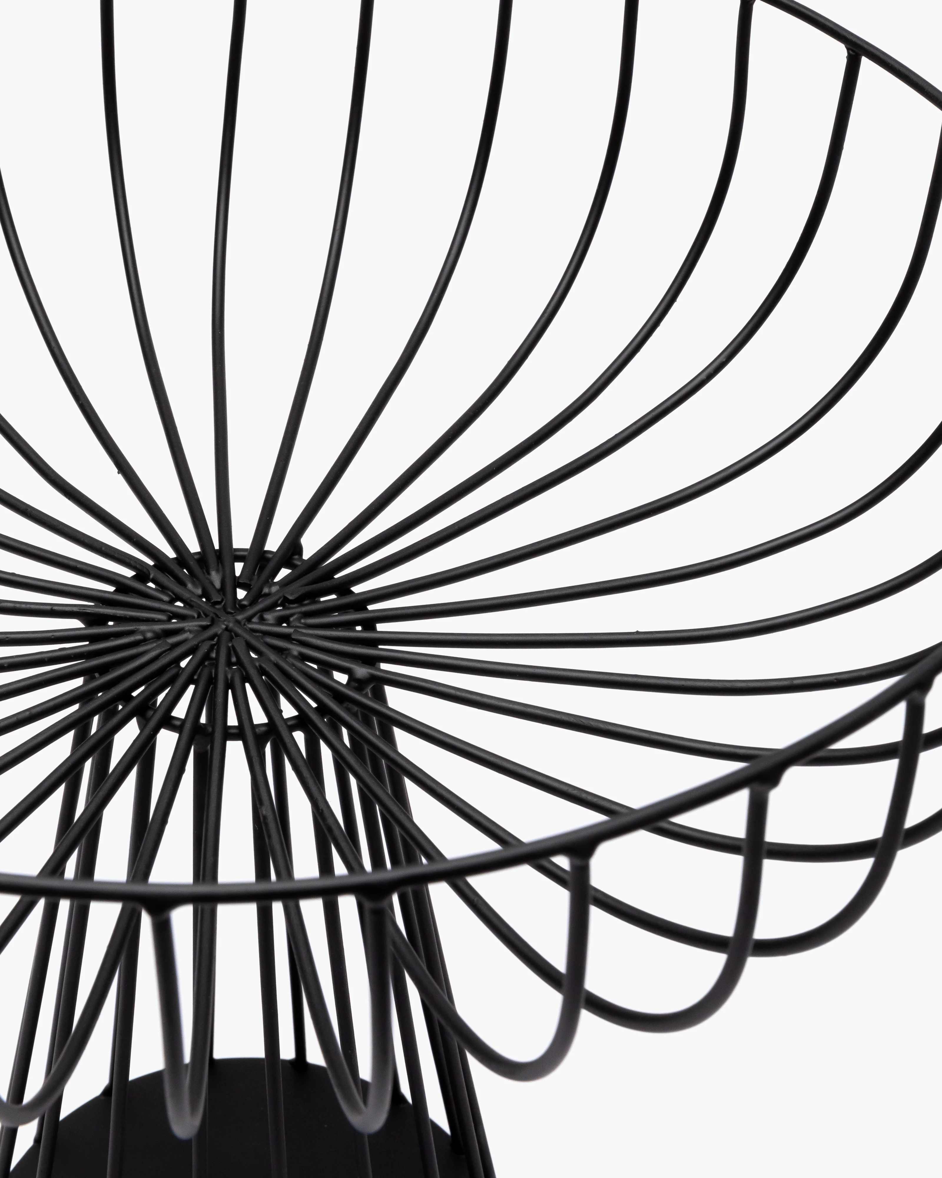 Iron basket XL black Catu Metal Sculptures - Image 2