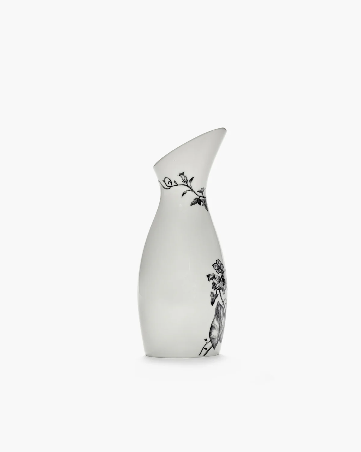 Jug fairytale flower white - black Unity - Image 6