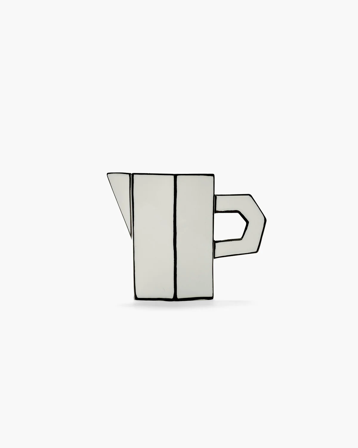 Jug white - black Carte Blanche - Image 4