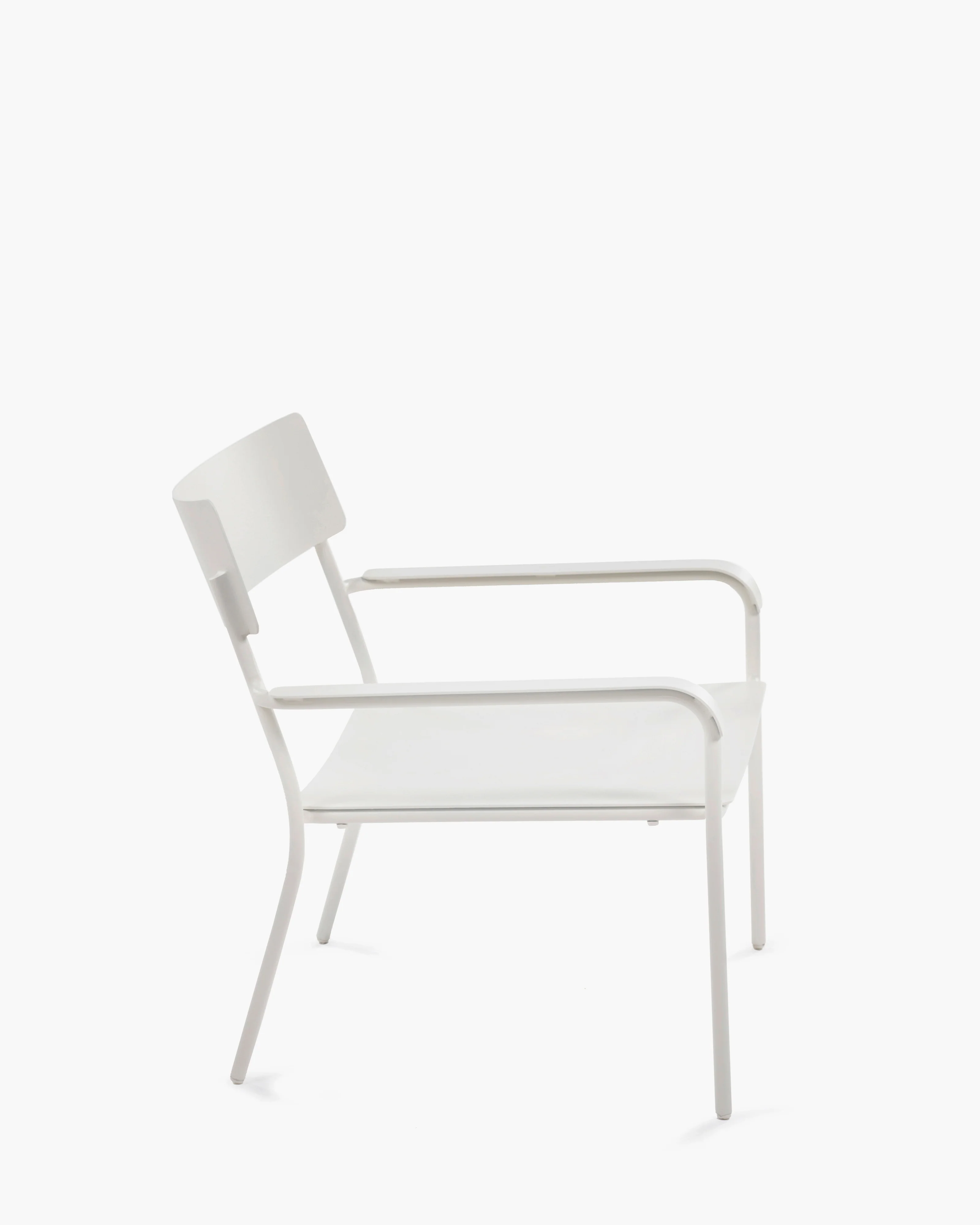 Lounge chair aluminium sand August - Image 4