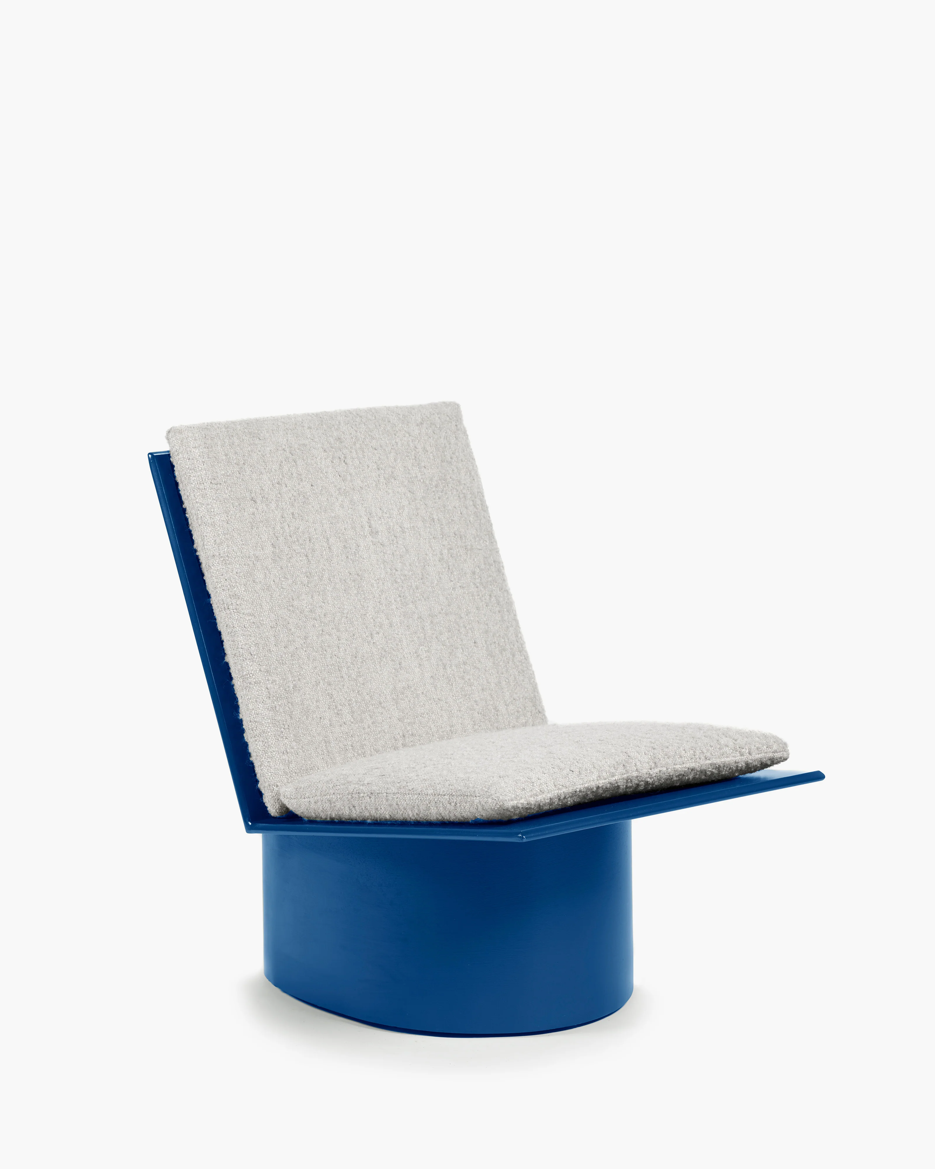 Lounge chair blue Valerie - Image 4