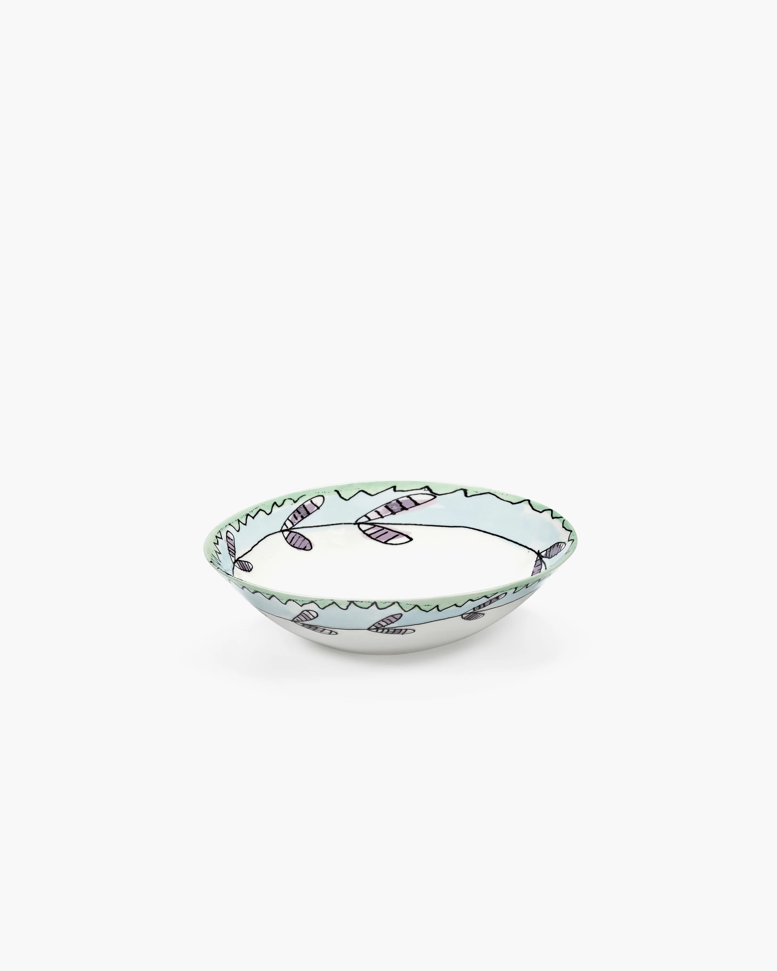 Low bowl L Blossom milk Midnight Flowers