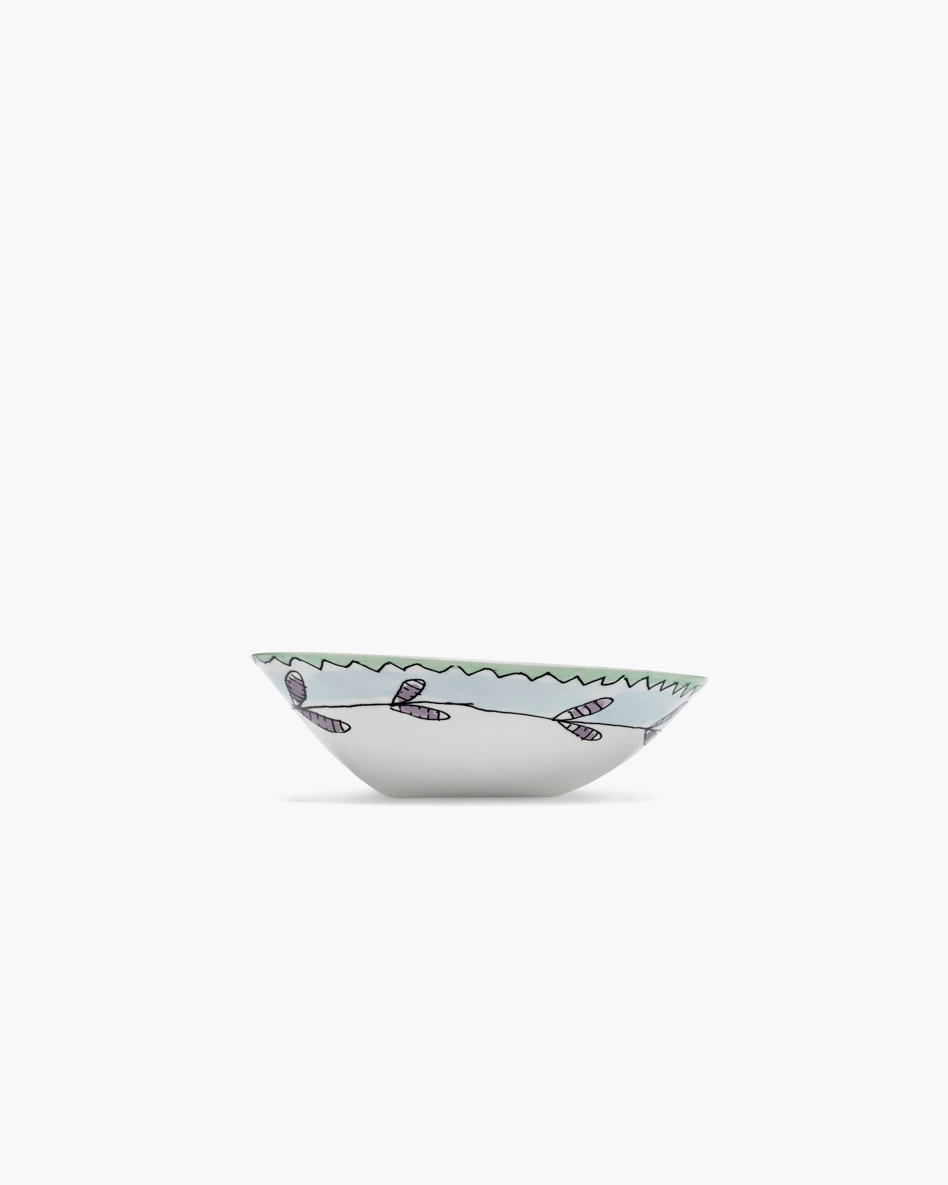 Low bowl L Blossom milk Midnight Flowers - Image 4