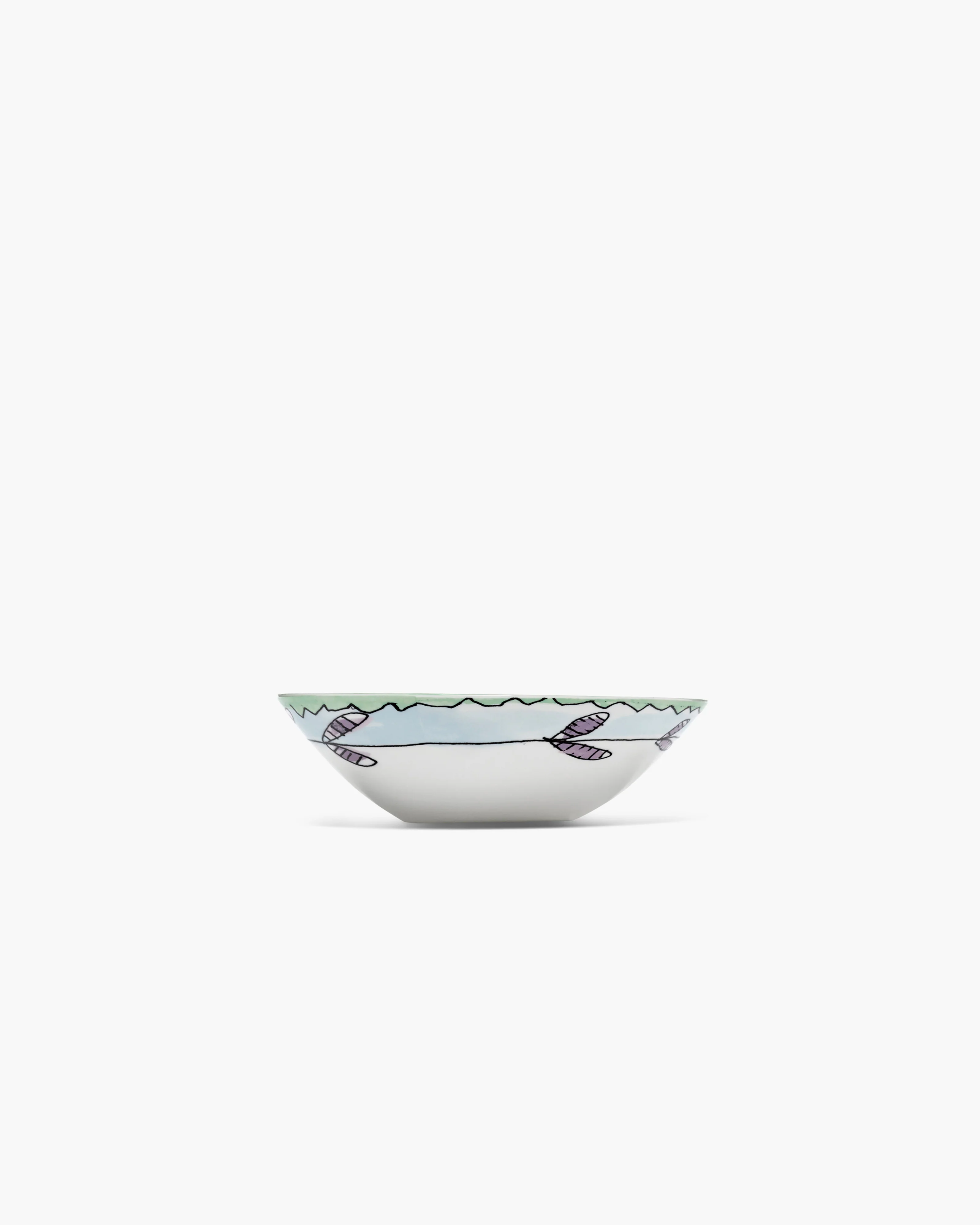 Low bowl M Blossom milk Midnight Flowers - Image 3