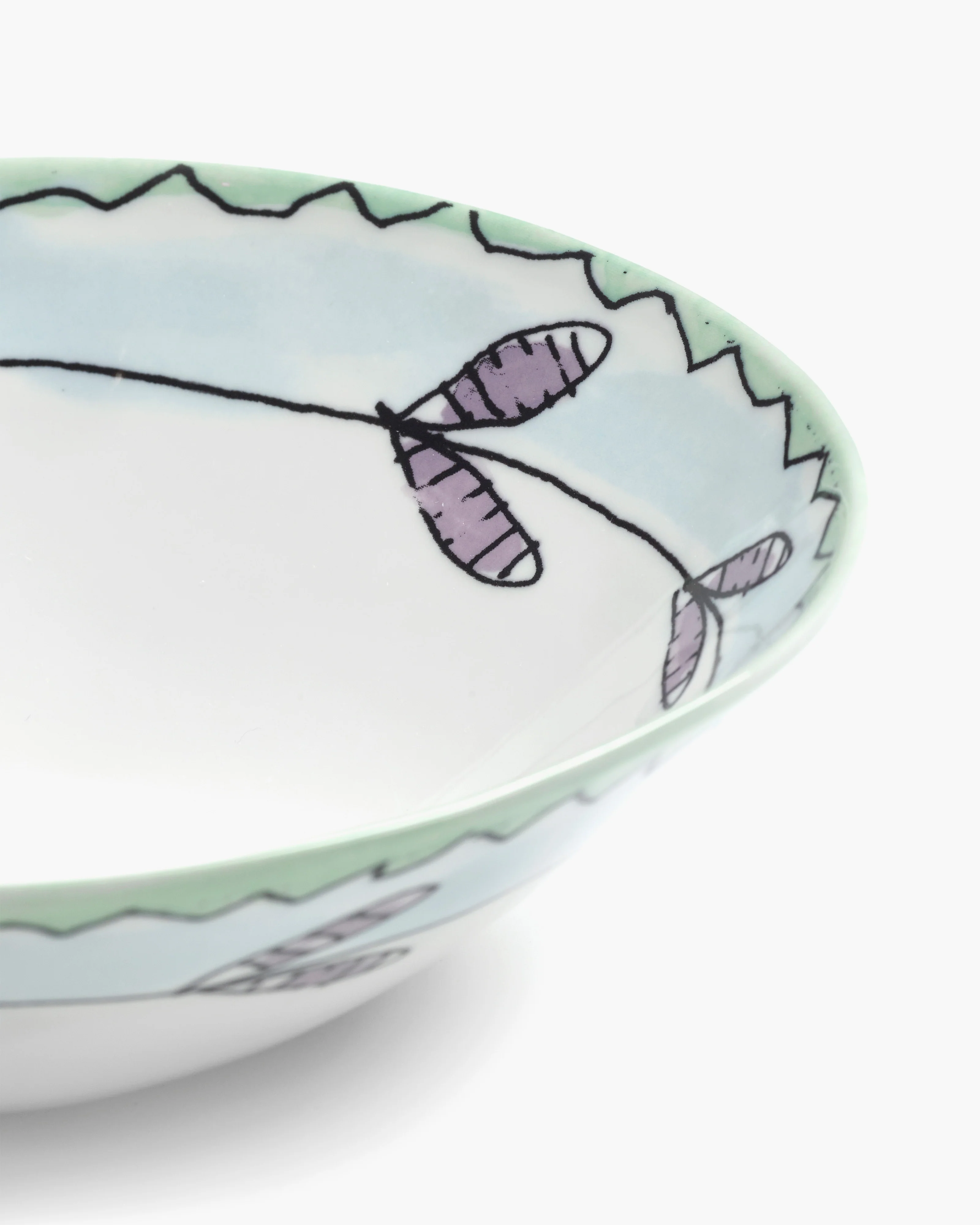 Low bowl M Blossom milk Midnight Flowers - Image 4