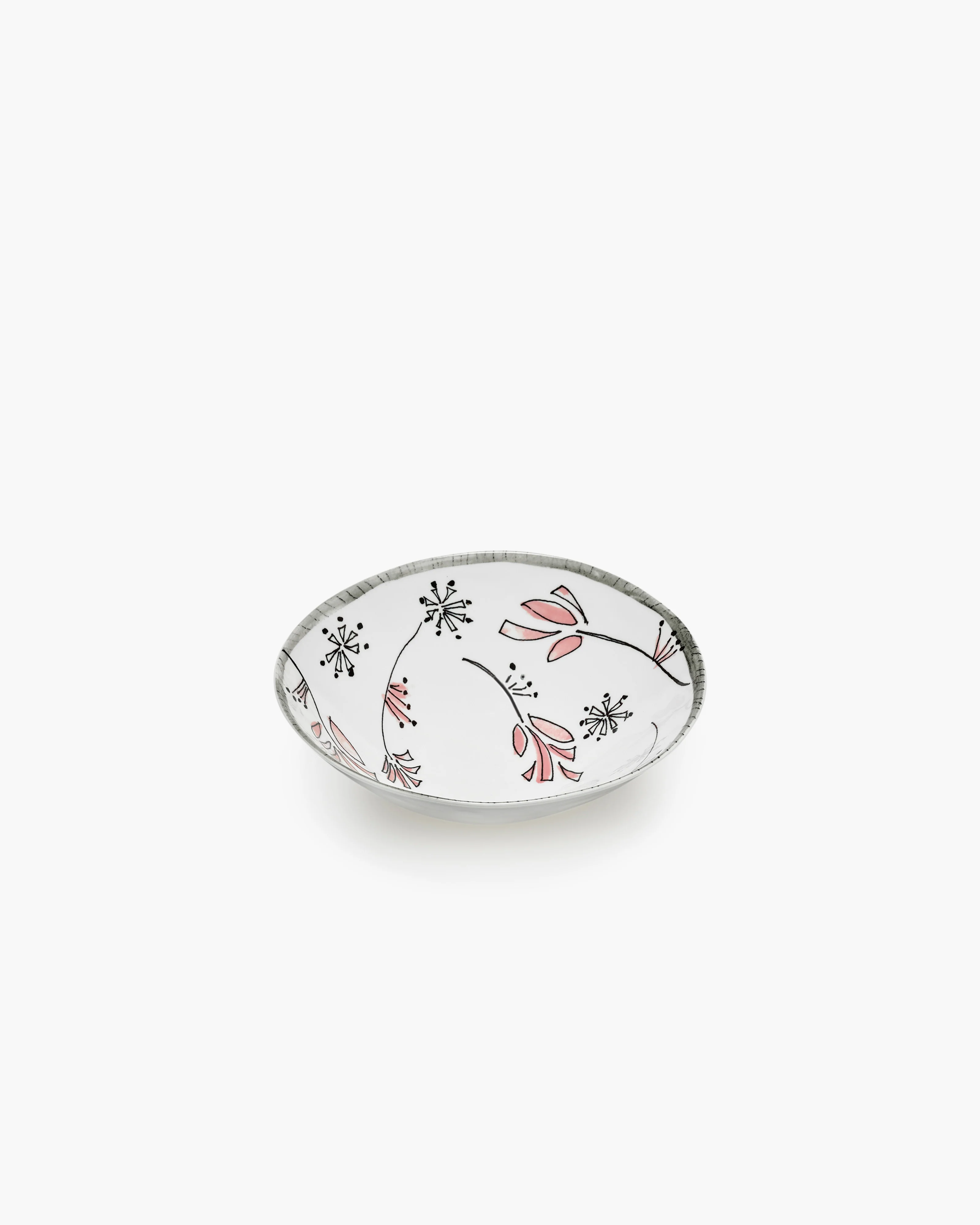 Low bowl M Fiore rosa Midnight Flowers - Image 2