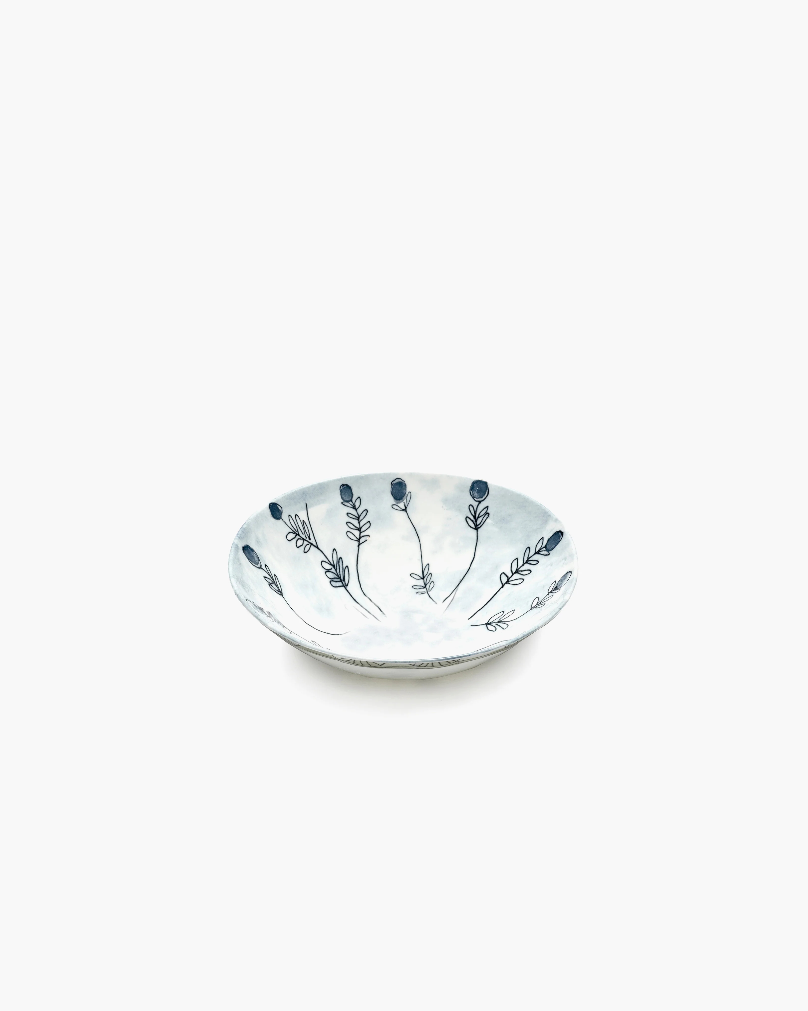 Low bowl M Mirtillo tea Midnight Flowers - Image 2