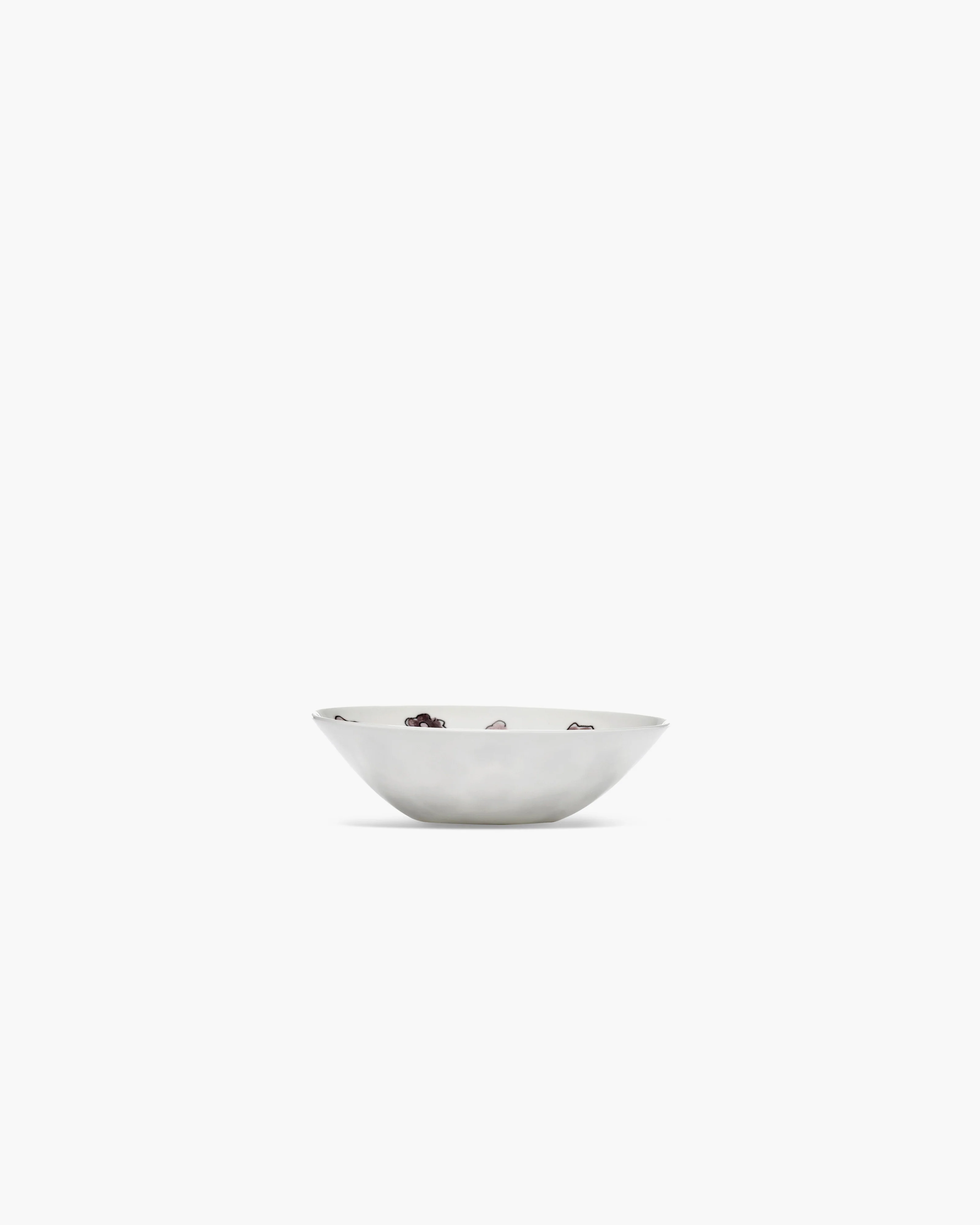 Low bowl S Dark viola Midnight Flowers - Image 3